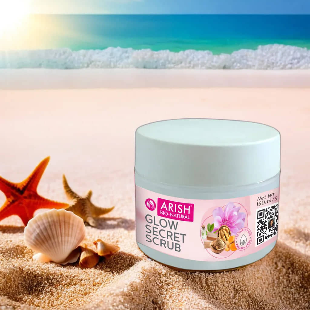 ARISH BIO-NATURAL Radiance & Glow Scrub & Exfoliators For Men & Women ( Pack of 1 )