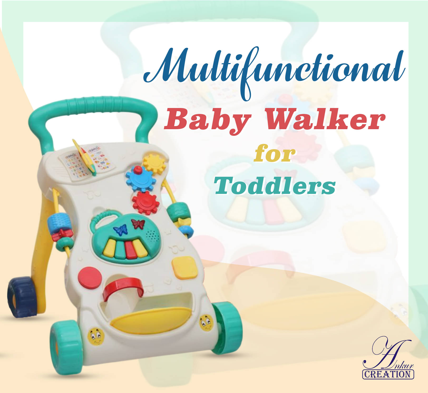     			Ankur Creation Musical Activity Walker
