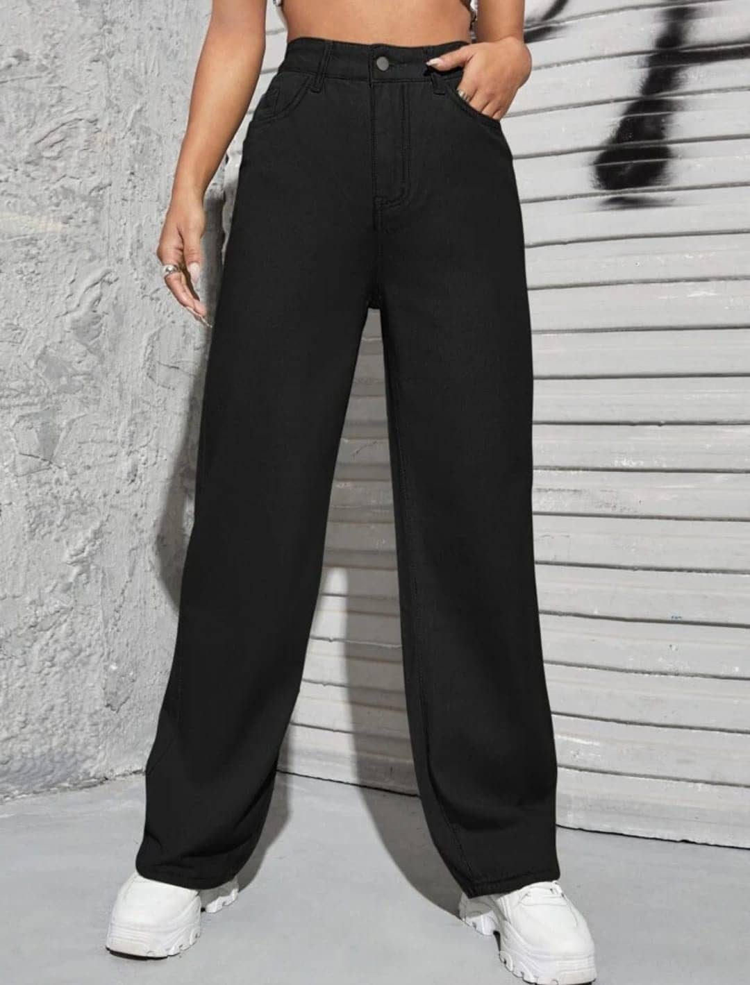 Broadstar - Black Cotton Bootcut Women's Jeans ( Pack of 1 ) - Jeans | Buy online on ZillyBuy