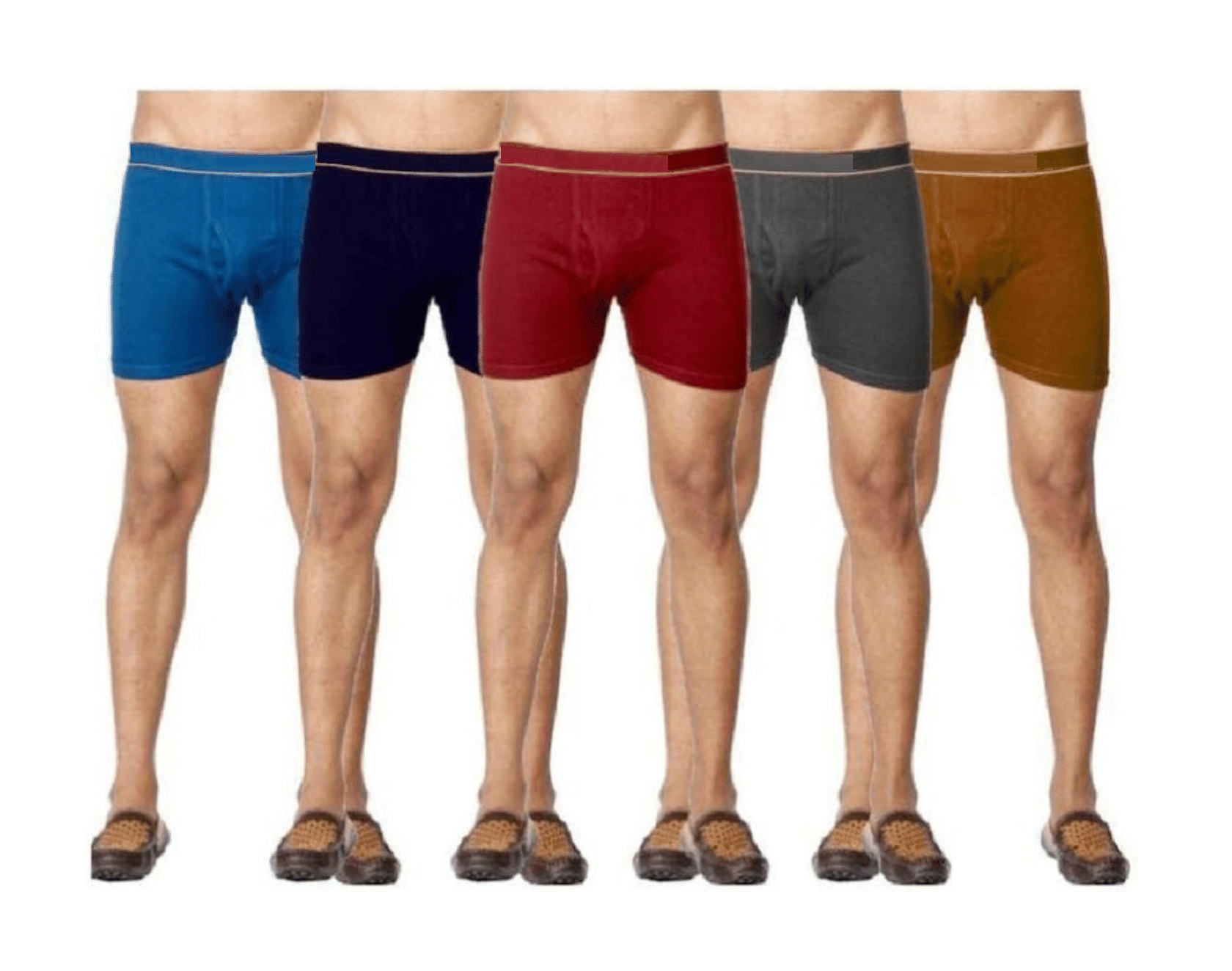 D1 DIFFERENT ONE Pack of 5 Cotton Trunks For Men's ( Multicolor ) D1 DIFFERENT ONE Pack of 5 Cotton Trunks For Men's ( Multicolor )