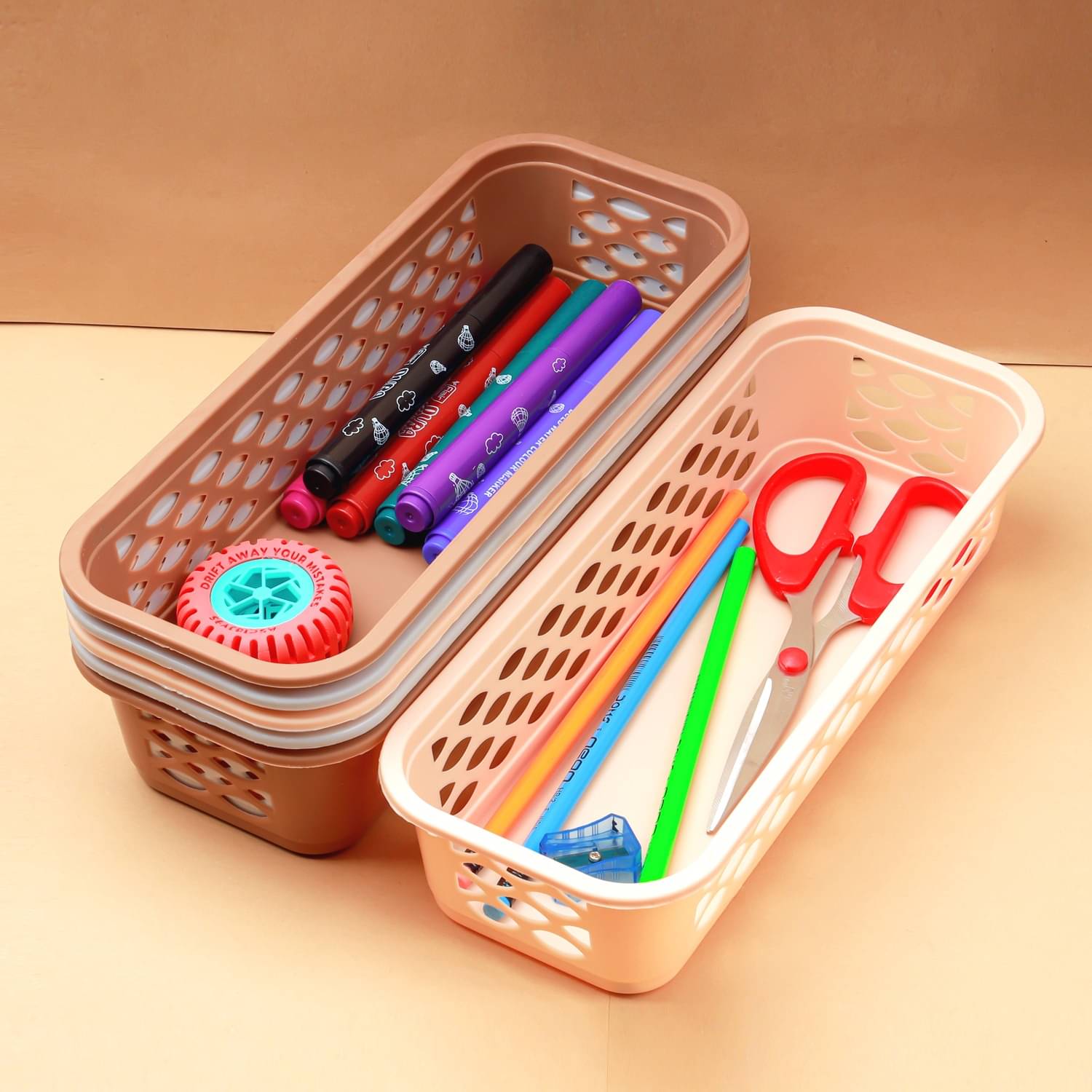     			DarkShri Storage Boxes & Baskets ( Pack of 4 )