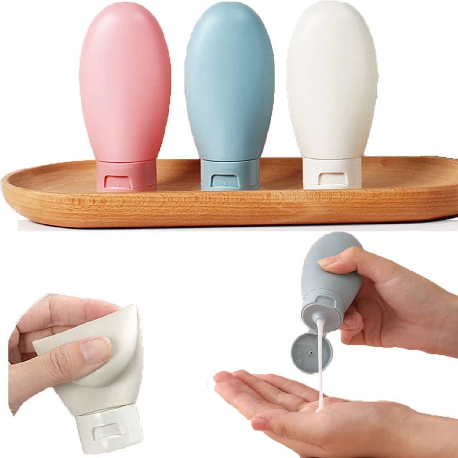     			GLOWELL Multicolor travel kits
