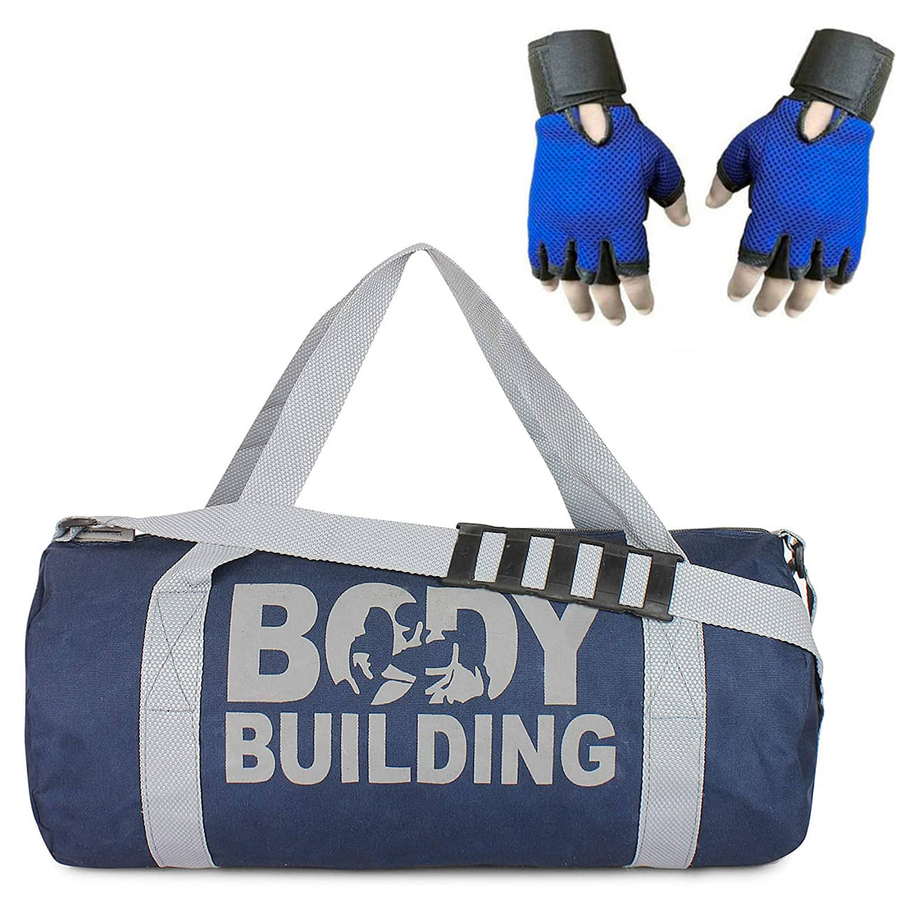     			GROUPERS Polyester Blue 20 Ltrs Gym Bag