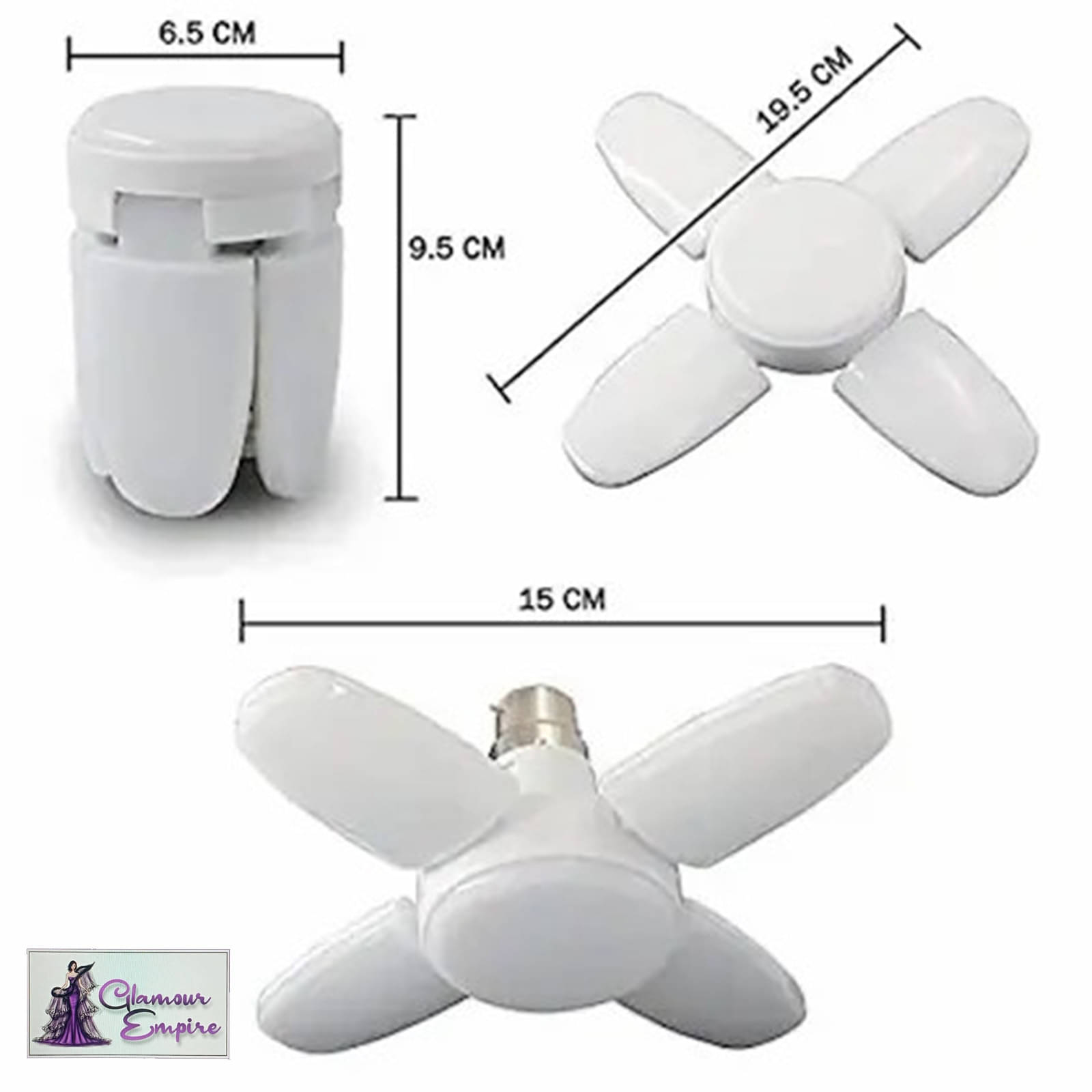     			Glamour Empire 30W Cool Day Light LED Bulb ( Single Pack )