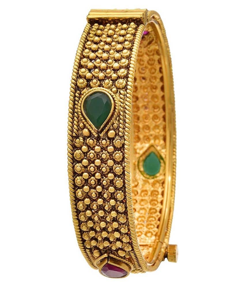 JFL - Jewellery For Less Multicolor Kada ( Pack of 1 ) - Bangles & Bracelets | Buy online on ZillyBuy
