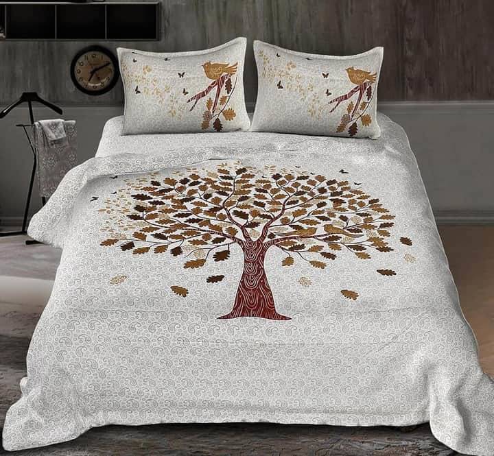 PETROSOLY Cotton 1 Double Queen Bedsheet with 2 Pillow Covers ( Blue ) PETROSOLY Cotton 1 Double Queen Bedsheet with 2 Pillow Covers ( Blue )
