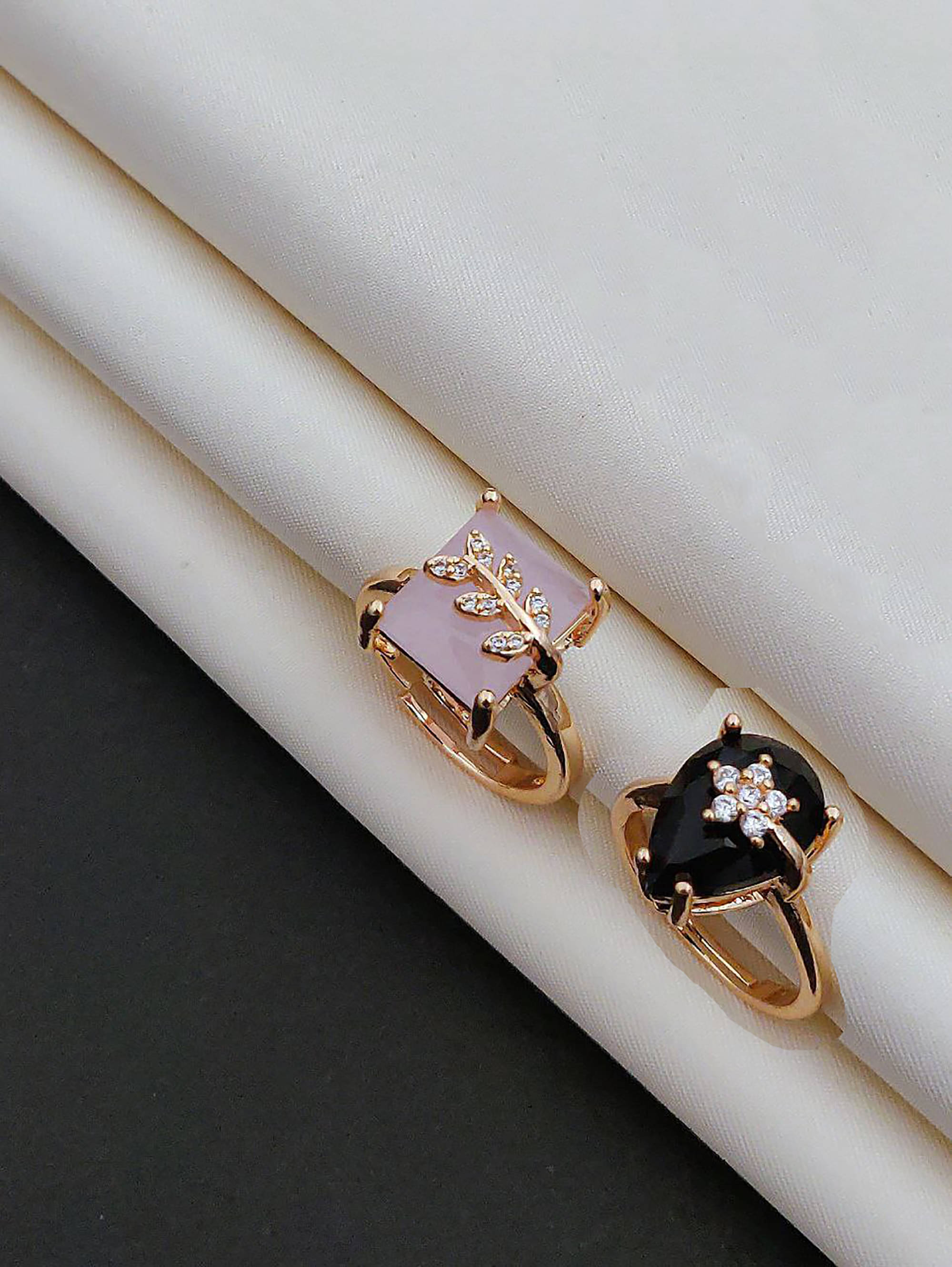 SHANKHRAJ MA LL Multicolor Rings ( Pack of 2 )     			SHANKHRAJ MA LL Multicolor Rings ( Pack of 2 )