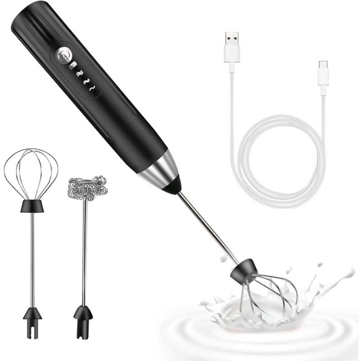     			Shopeleven Plastic Black Froath Maker 24