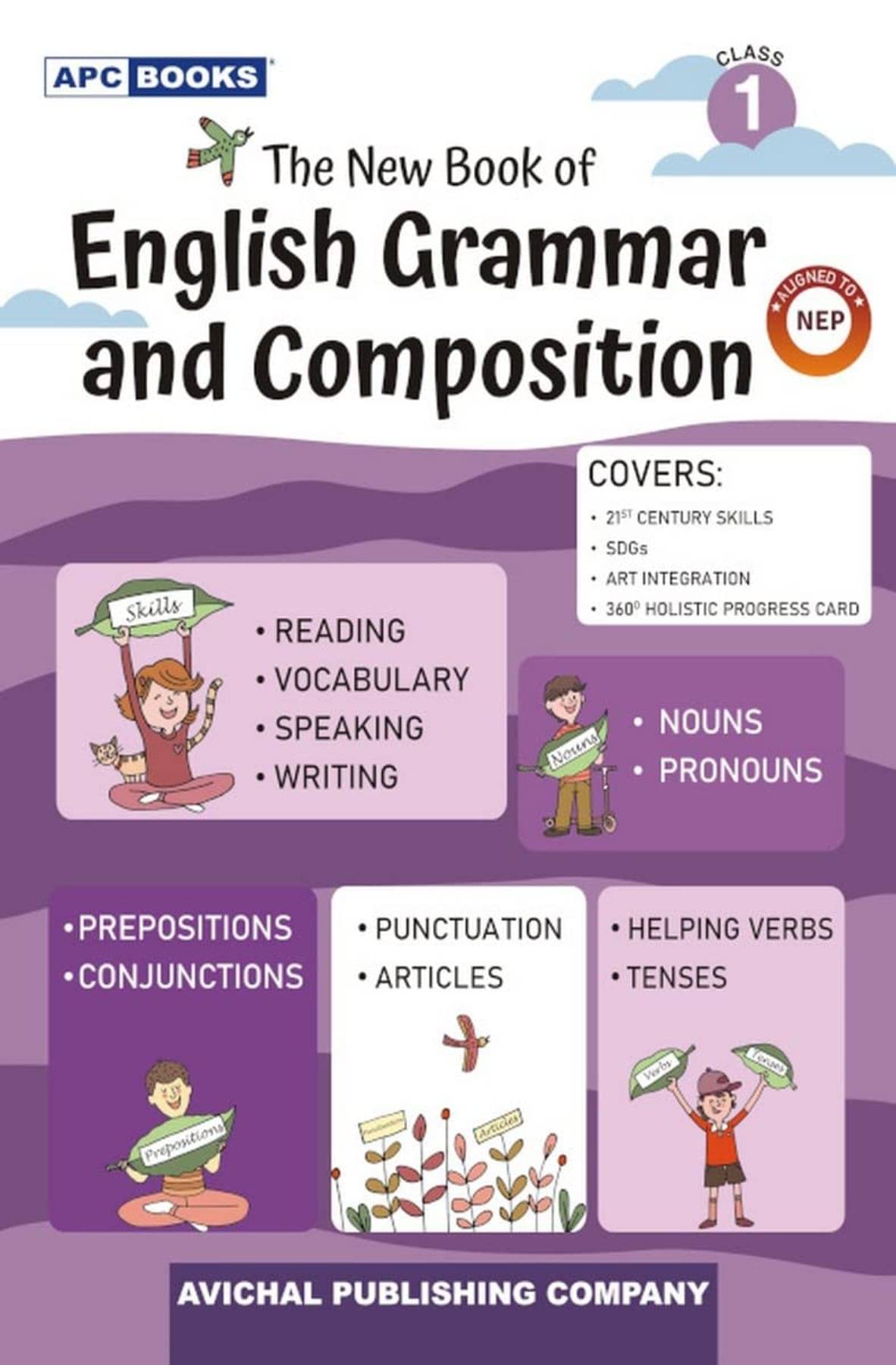     			The New Book of English Grammar and Composition Class 1