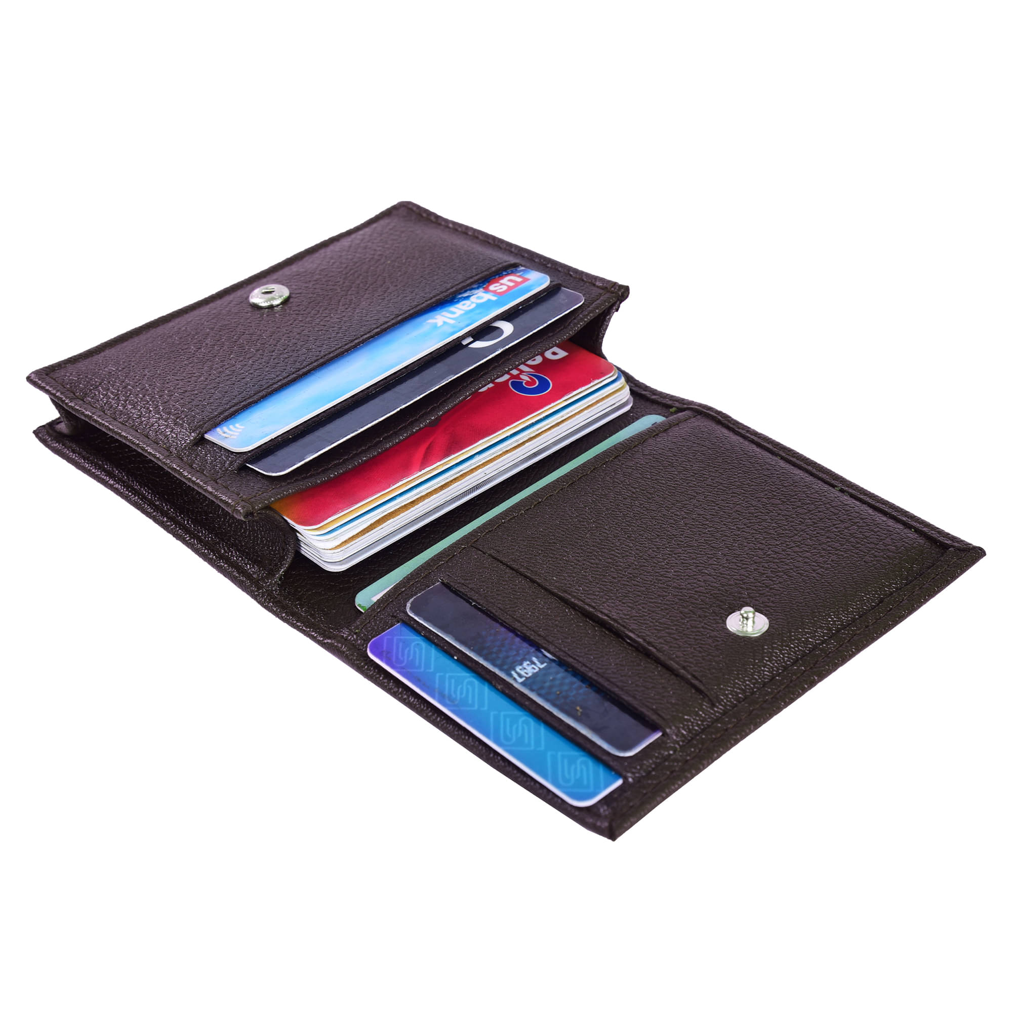     			Wingers Brown PU Men's RFID Wallet ( Pack of 1 )