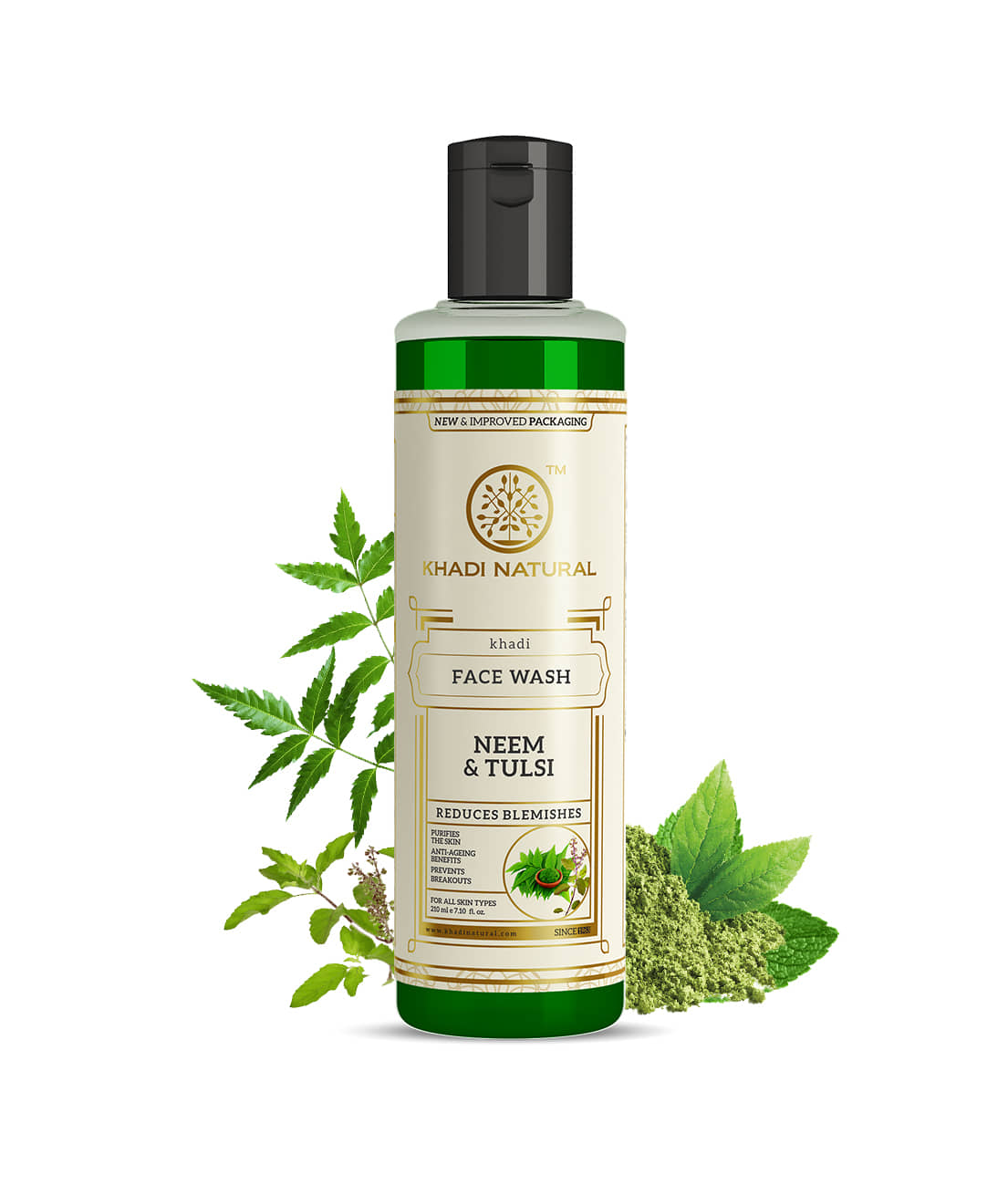 khadi natural - Exfoliating Face Wash For All Skin Type ( Pack of 1 )