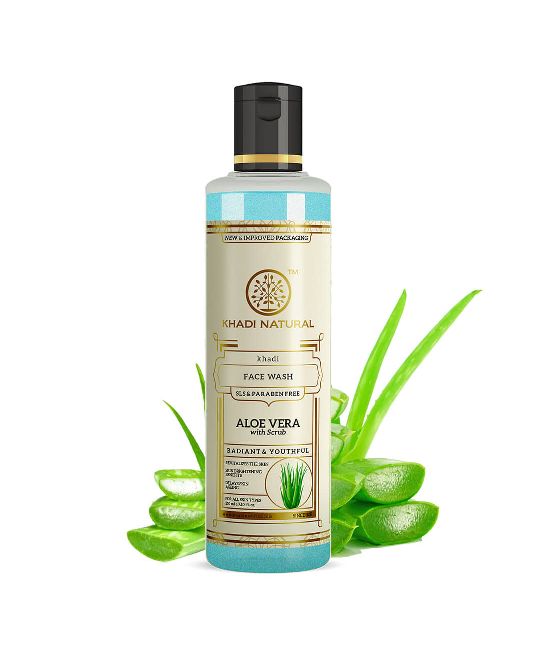 khadi natural - Exfoliating Face Wash For All Skin Type ( Pack of 1 )