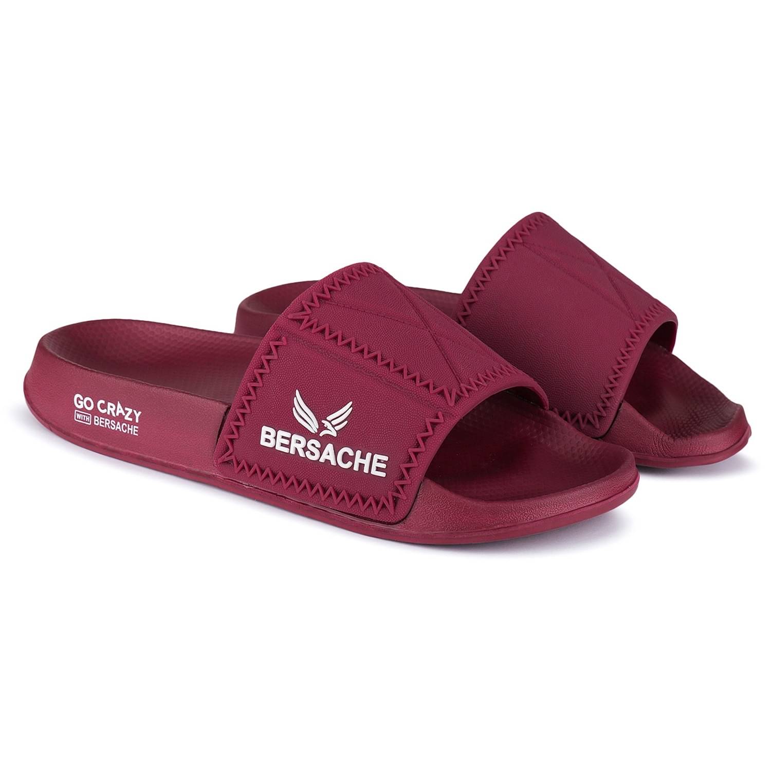     			Bersache - Maroon Men's Clogs