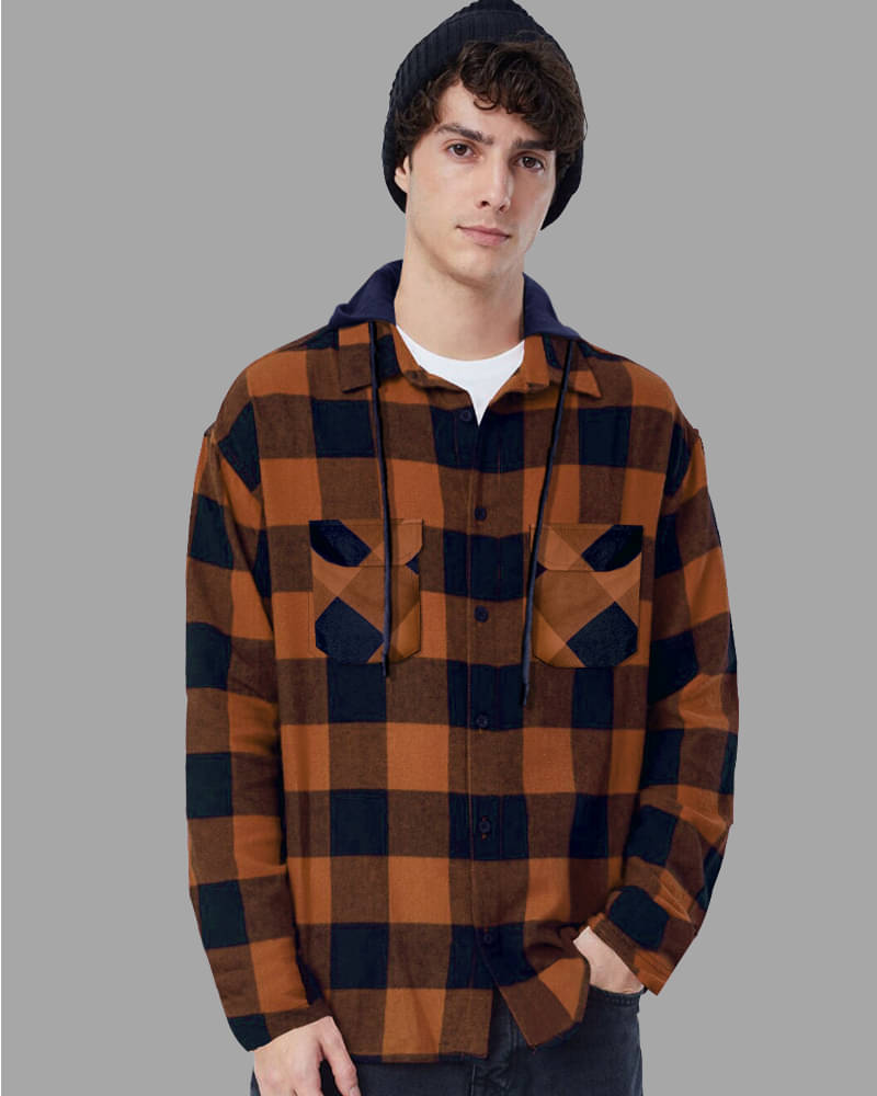 Eyebogler Cotton Blend Regular Fit Checks Full Sleeves Men's Casual Shirt - Yellow ( Pack of 1 ) Eyebogler Cotton Blend Regular Fit Checks Full Sleeves Men's Casual Shirt - Yellow ( Pack of 1 )