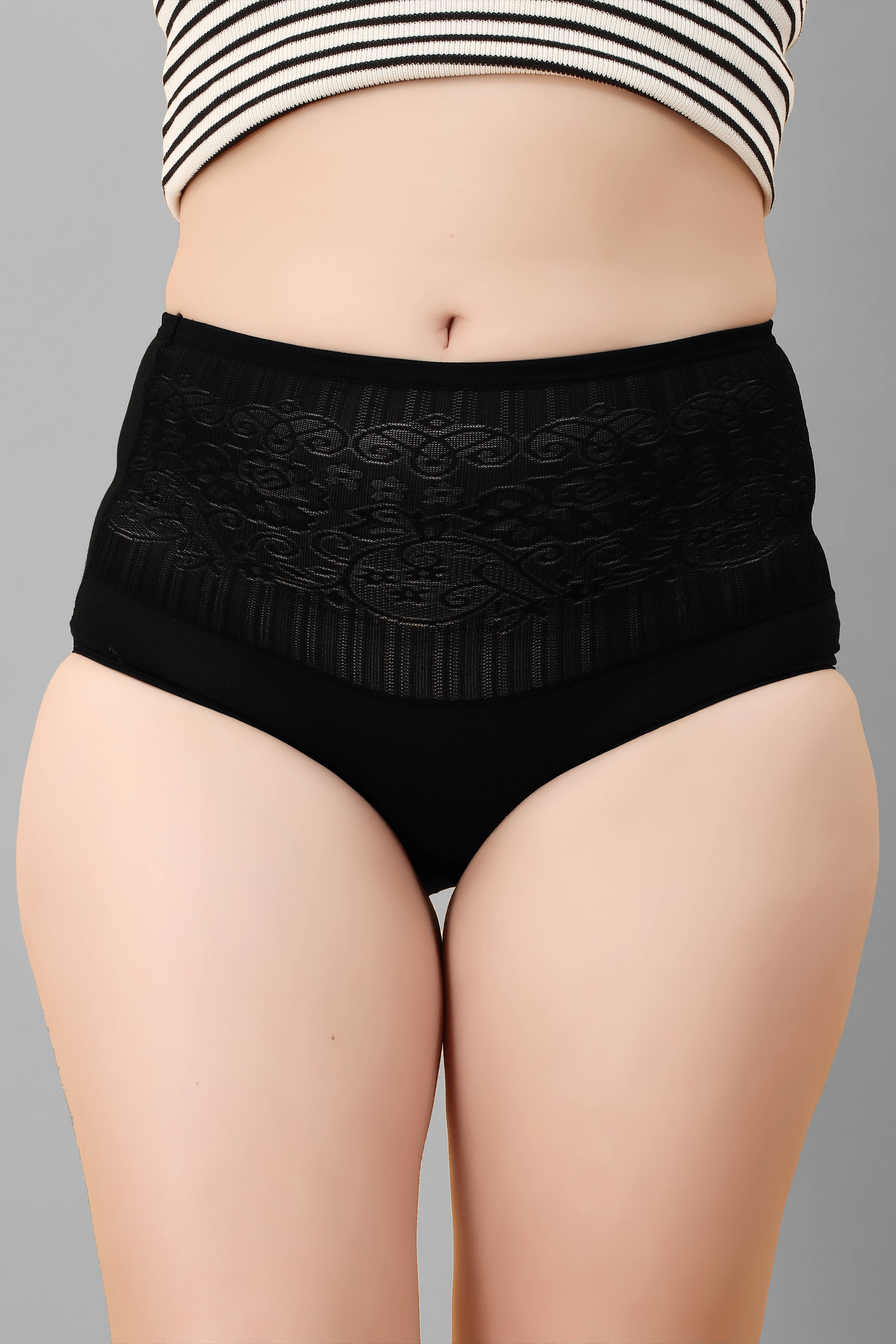 Flenzy Pack of 1 Nylon Hipster For Women ( Black ) Flenzy Pack of 1 Nylon Hipster For Women ( Black )