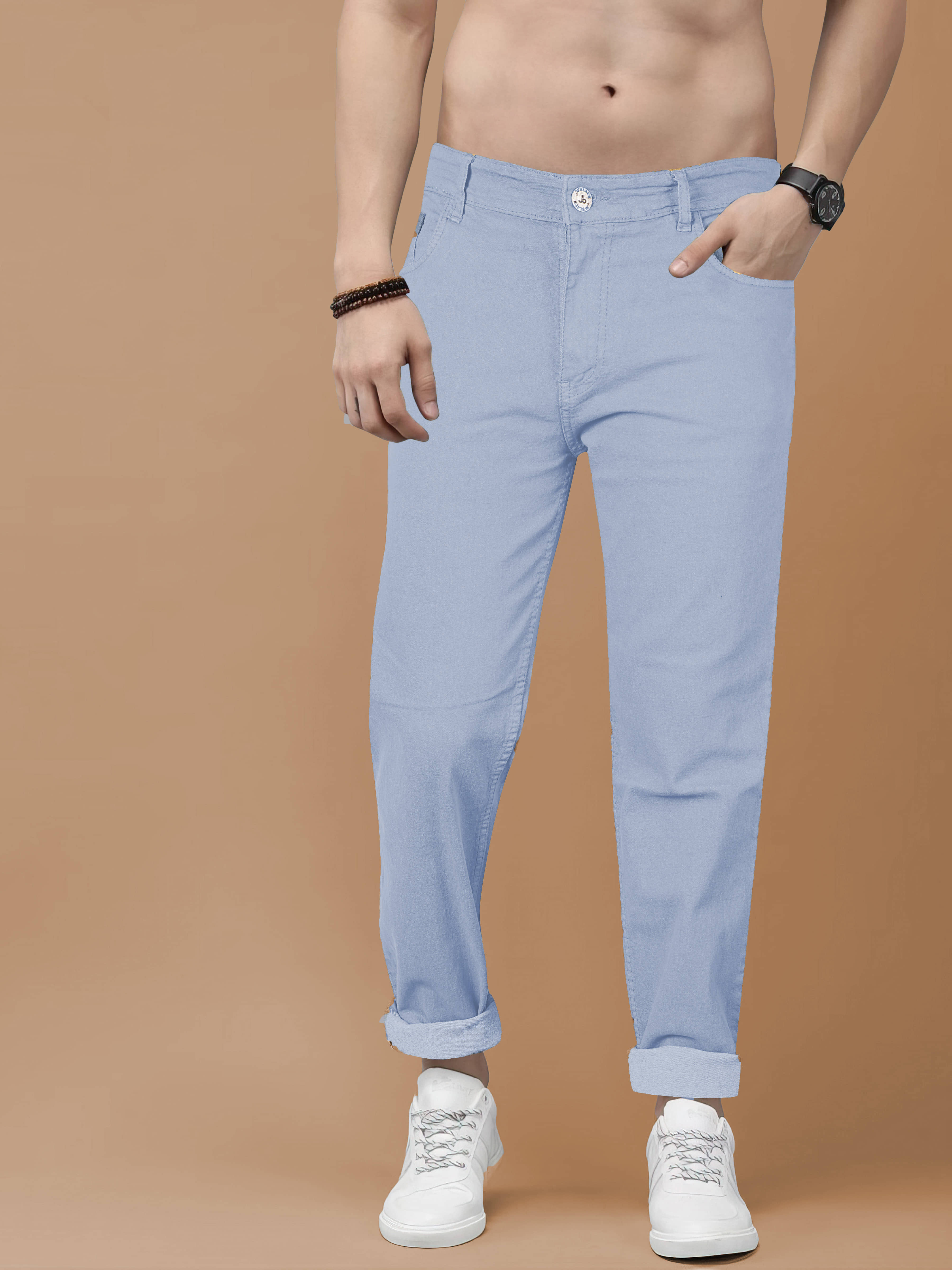 JB JUST BLACK Regular Fit Solid Men's Jeans - Blue ( Pack of 1 ) - Jeans | Buy online on ZillyBuy