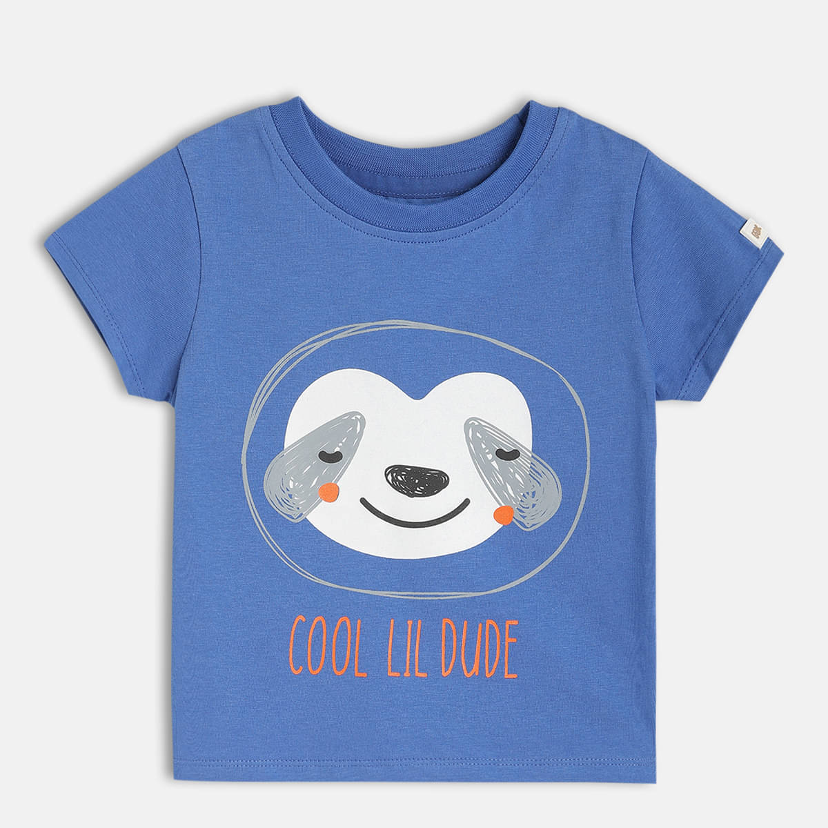     			MINI KLUB Pack of 1 Boys Cotton T-Shirt ( Blue )