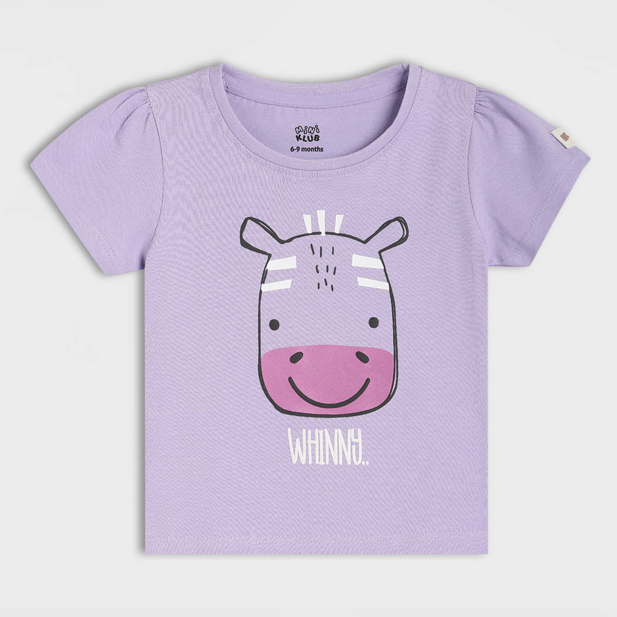     			MINI KLUB Pack of 1 Girls Cotton Top ( Purple )