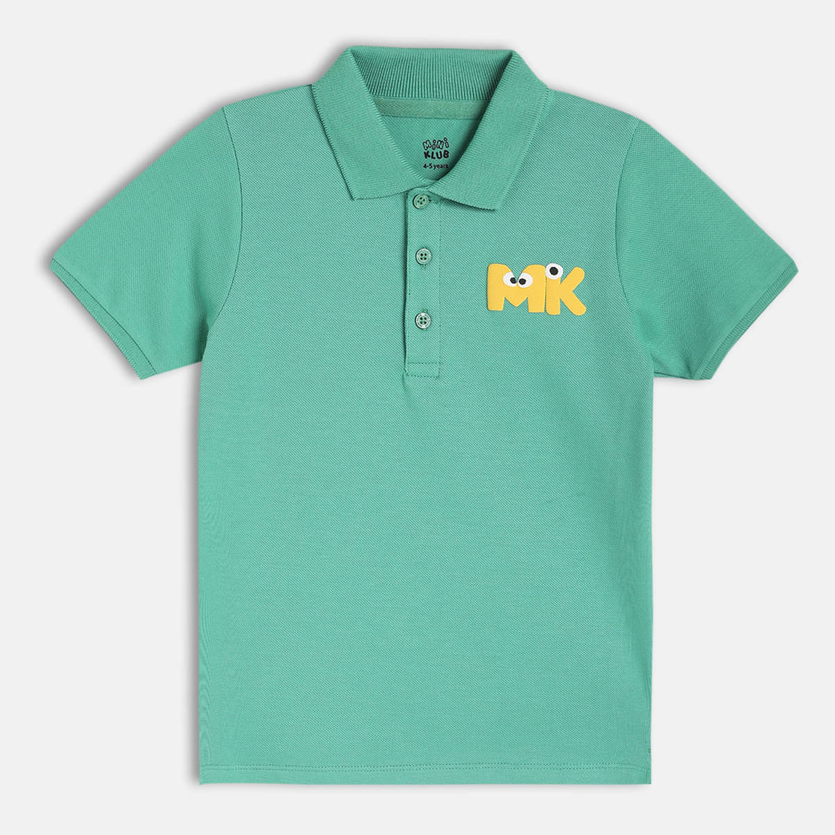     			MINI KLUB Pack of 1 Boys Cotton T-Shirt ( Green )