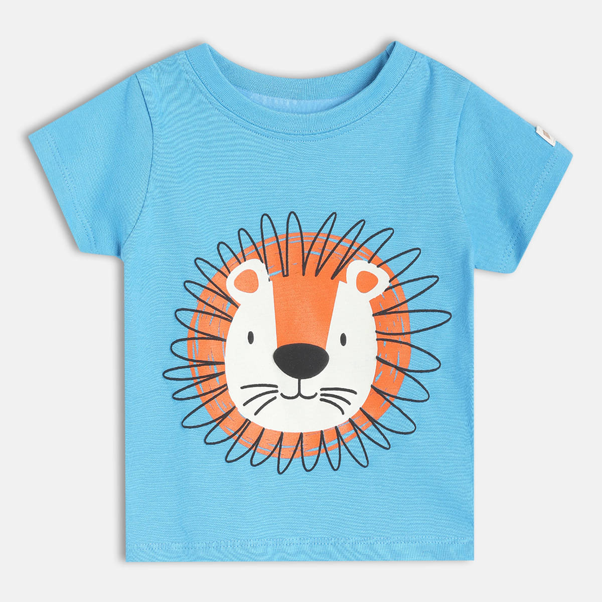     			MINI KLUB Pack of 1 Boys Cotton T-Shirt ( Blue )