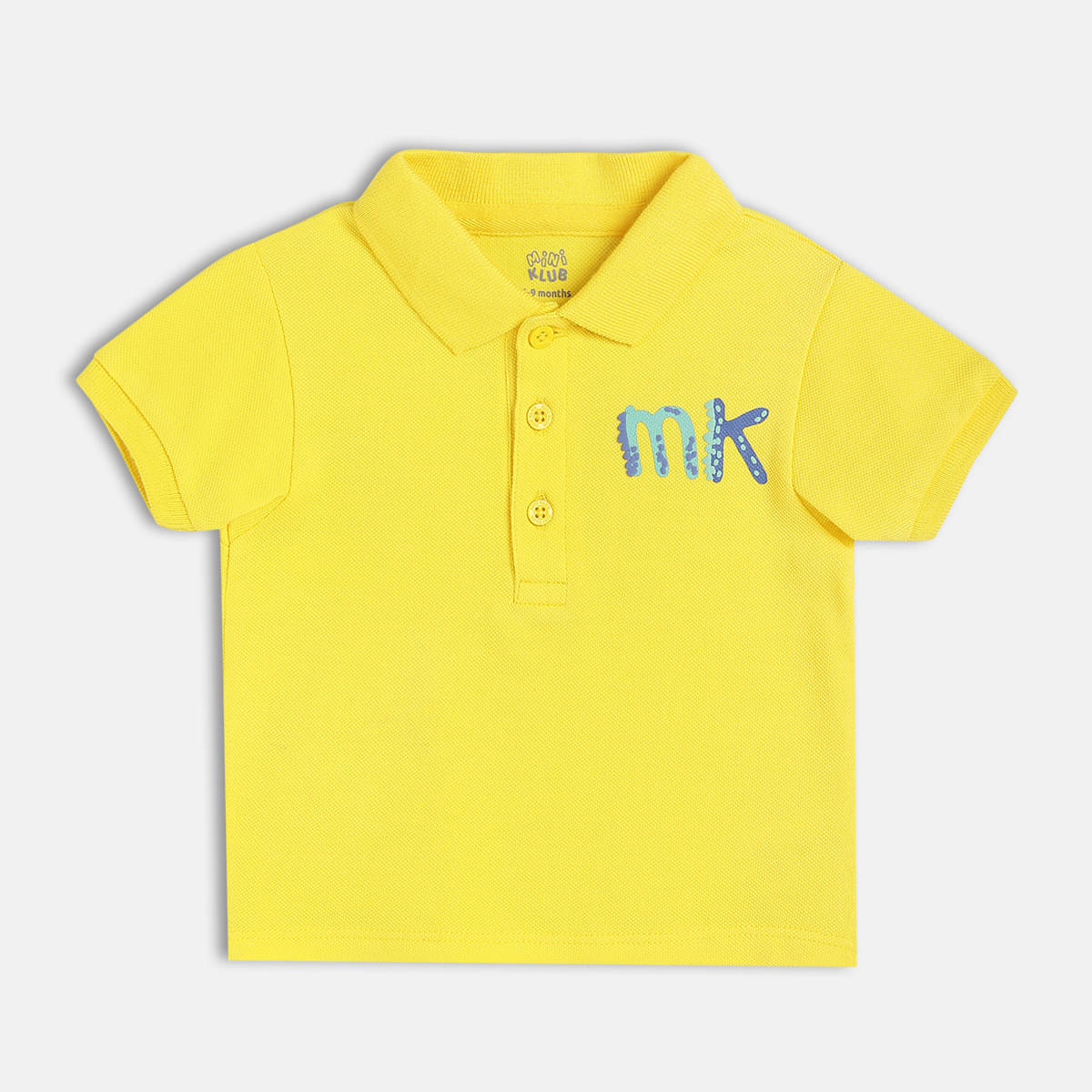     			MINI KLUB Pack of 1 Boys Cotton T-Shirt ( Yellow )