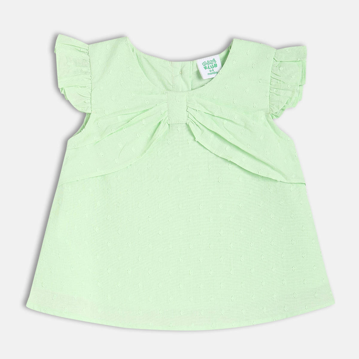     			MINI KLUB Pack of 1 Baby Girls Cotton Top ( Blue )