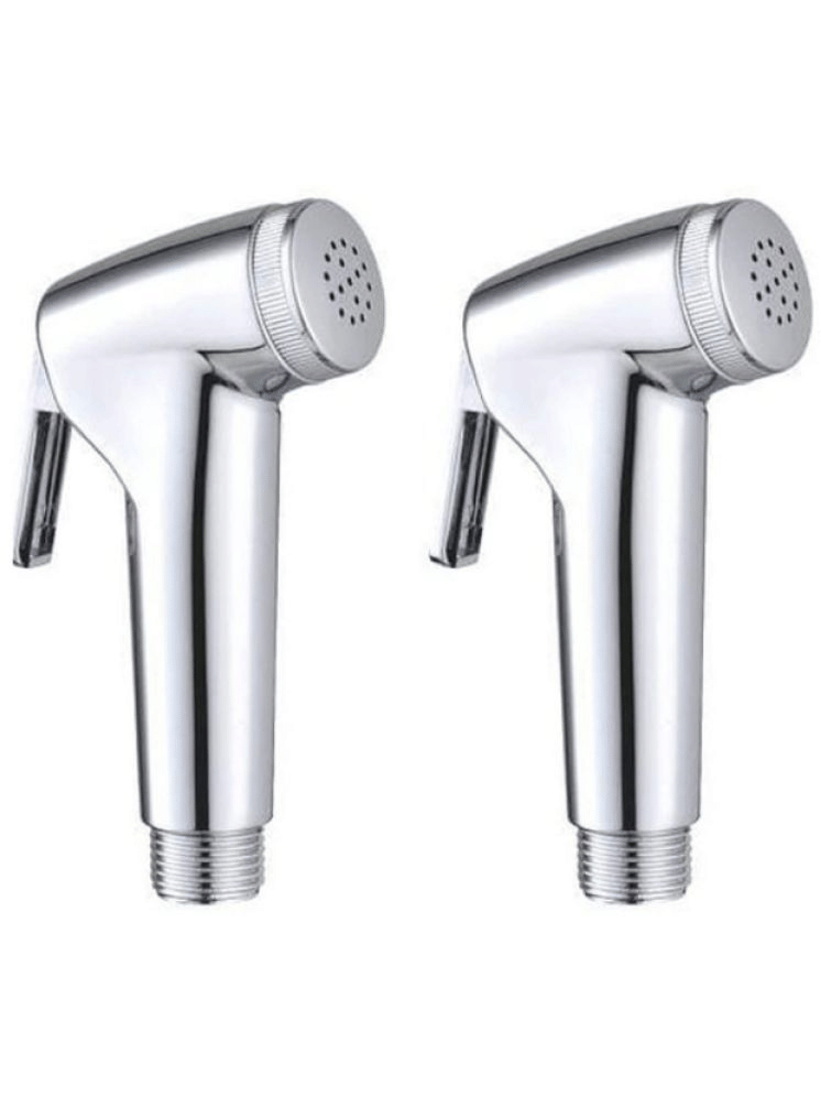 Bathfax ABS Conty Health Faucet Head Only 2pcs Plastic(ABS) Health Faucet (Water Sprayer)