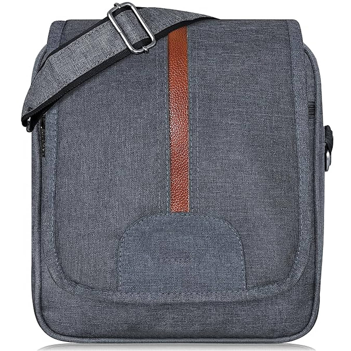     			GEEO Sling Bag Fabric Grey Passport Holder