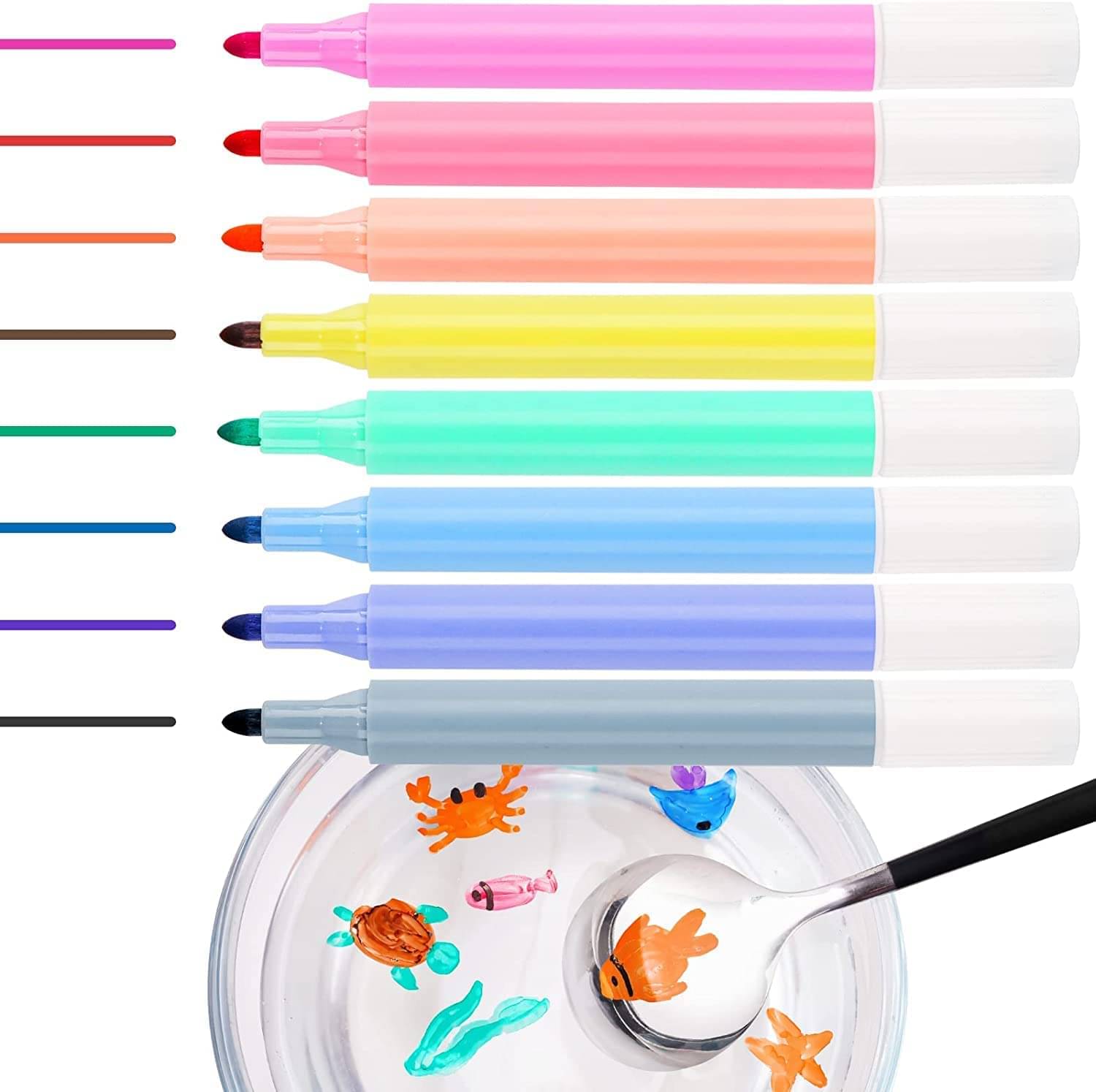 KALRA MAGIC Plastic Floting pen ( Pack of 6 ) KALRA MAGIC Plastic Floting pen ( Pack of 6 )