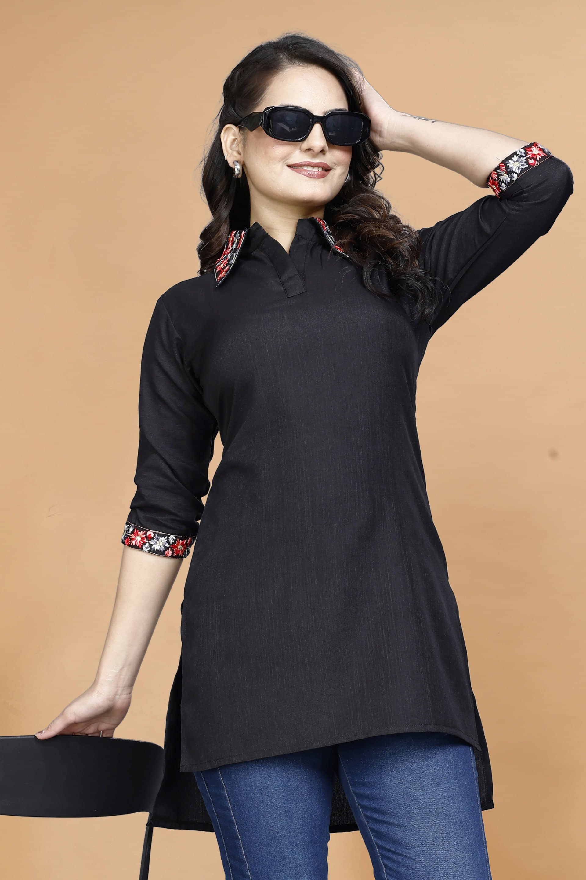 Rayon Short Kurti For Women (Pack of 1) - Kurtis, Tunics | Buy online on ZillyBuy