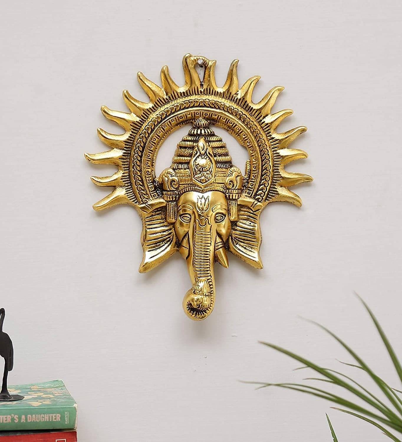 Shri Astha Vinayak Iron Lord Ganesha Idol ( 20 cm ) Shri Astha Vinayak Iron Lord Ganesha Idol ( 20 cm )