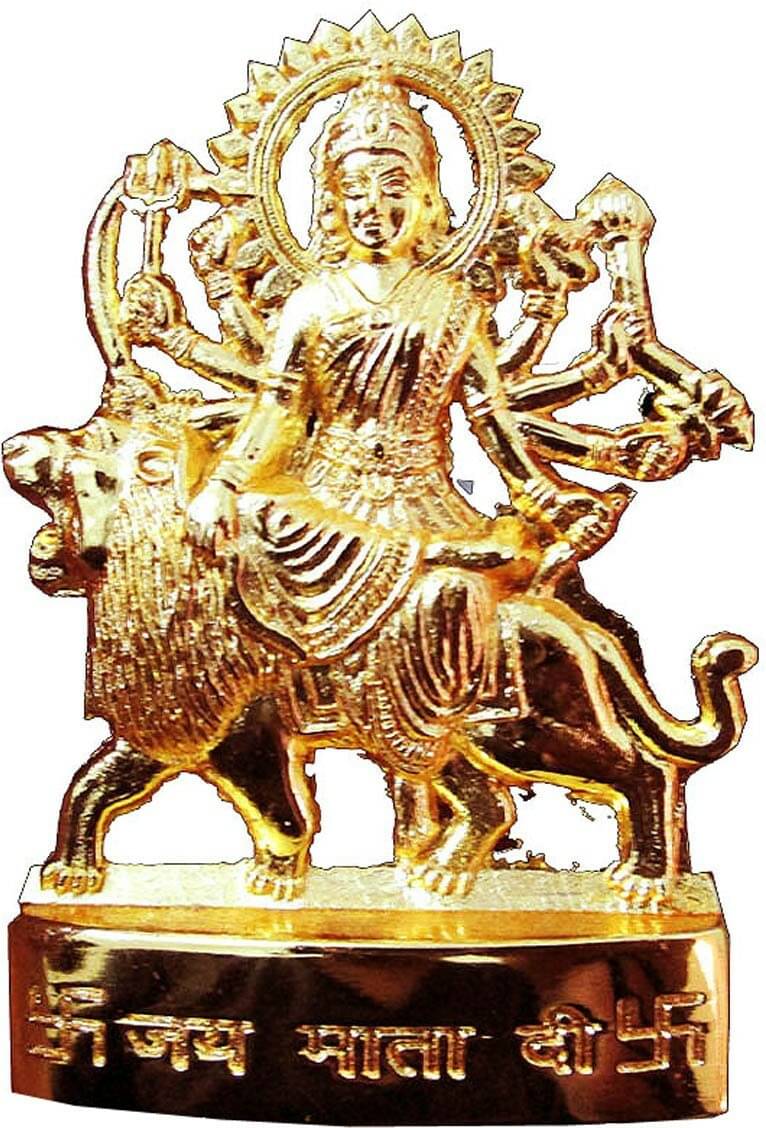    			Shri Astha Vinayak Polyresin Goddess Durga Idol ( 12 cm )