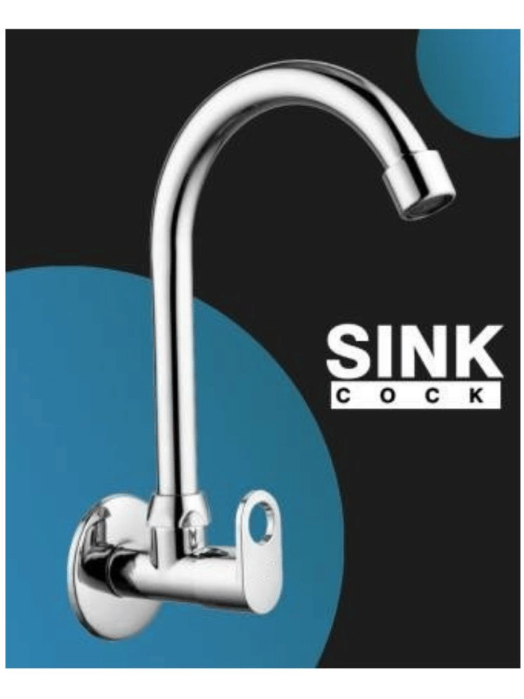 Vigo Zinc Wall Mount Sink Tap for Kitchen Zinc Kitchen Sink Tap (Sink Cock)