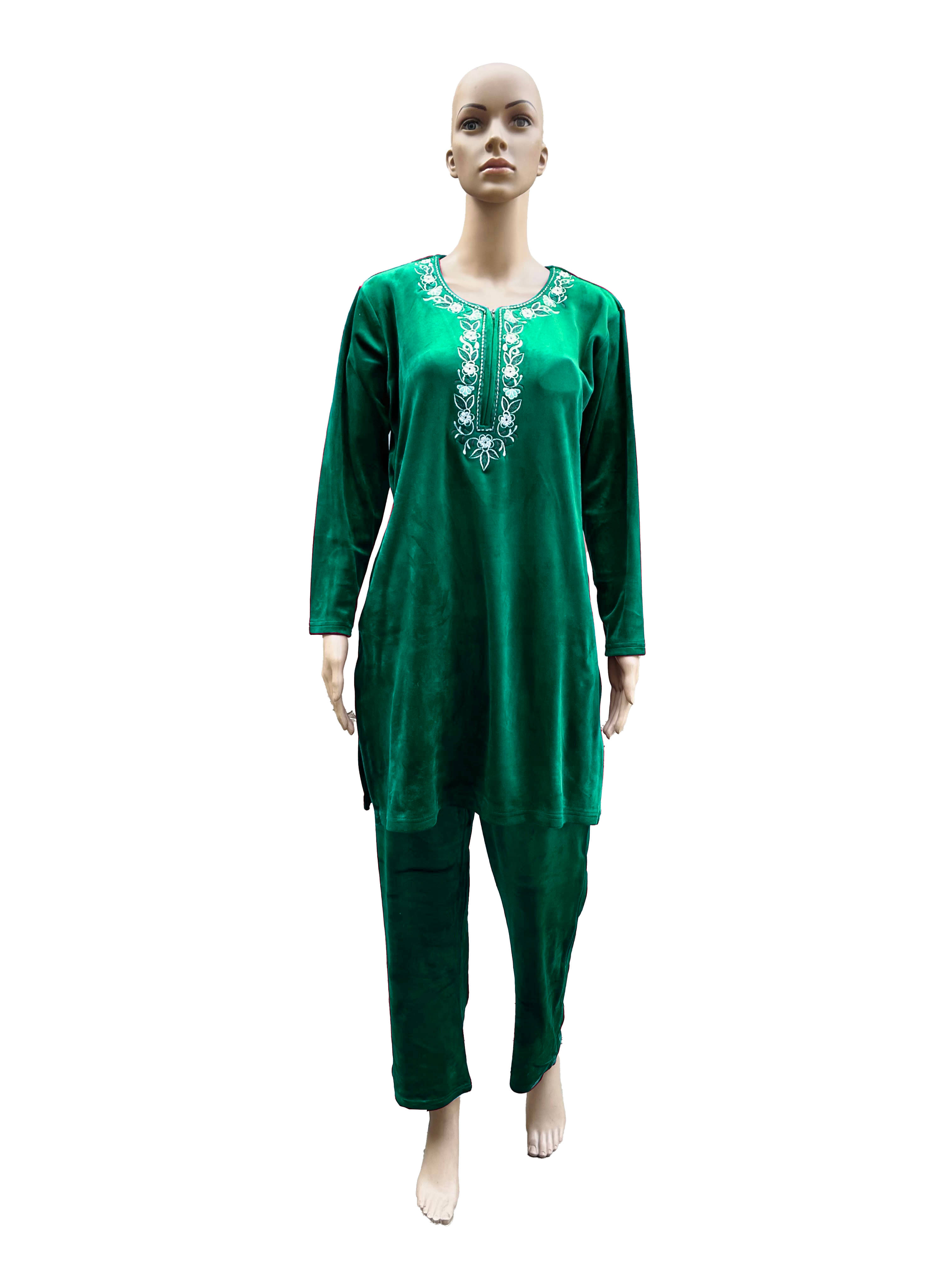     			just love Green Velvet Women's Nightwear Nightsuit Sets ( Pack of 1 )