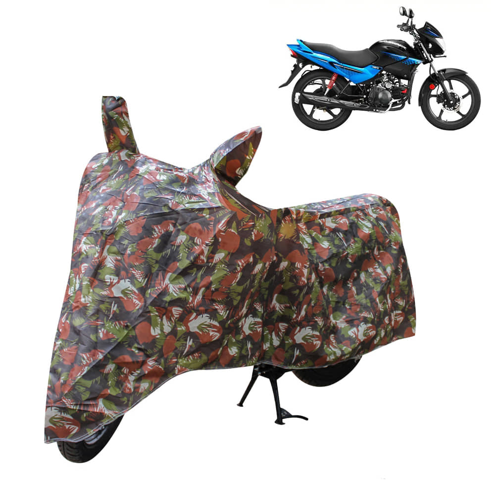 CARNEST Bike Body Cover for Hero Glamour ( Pack of 1 ) , Jungle