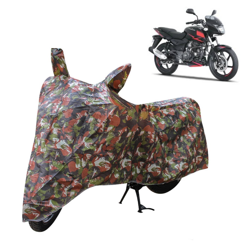 CARNEST Bike Body Cover for Bajaj Pulsar 180 ( Pack of 1 ) , Jungle CARNEST Bike Body Cover for Bajaj Pulsar 180 ( Pack of 1 ) , Jungle