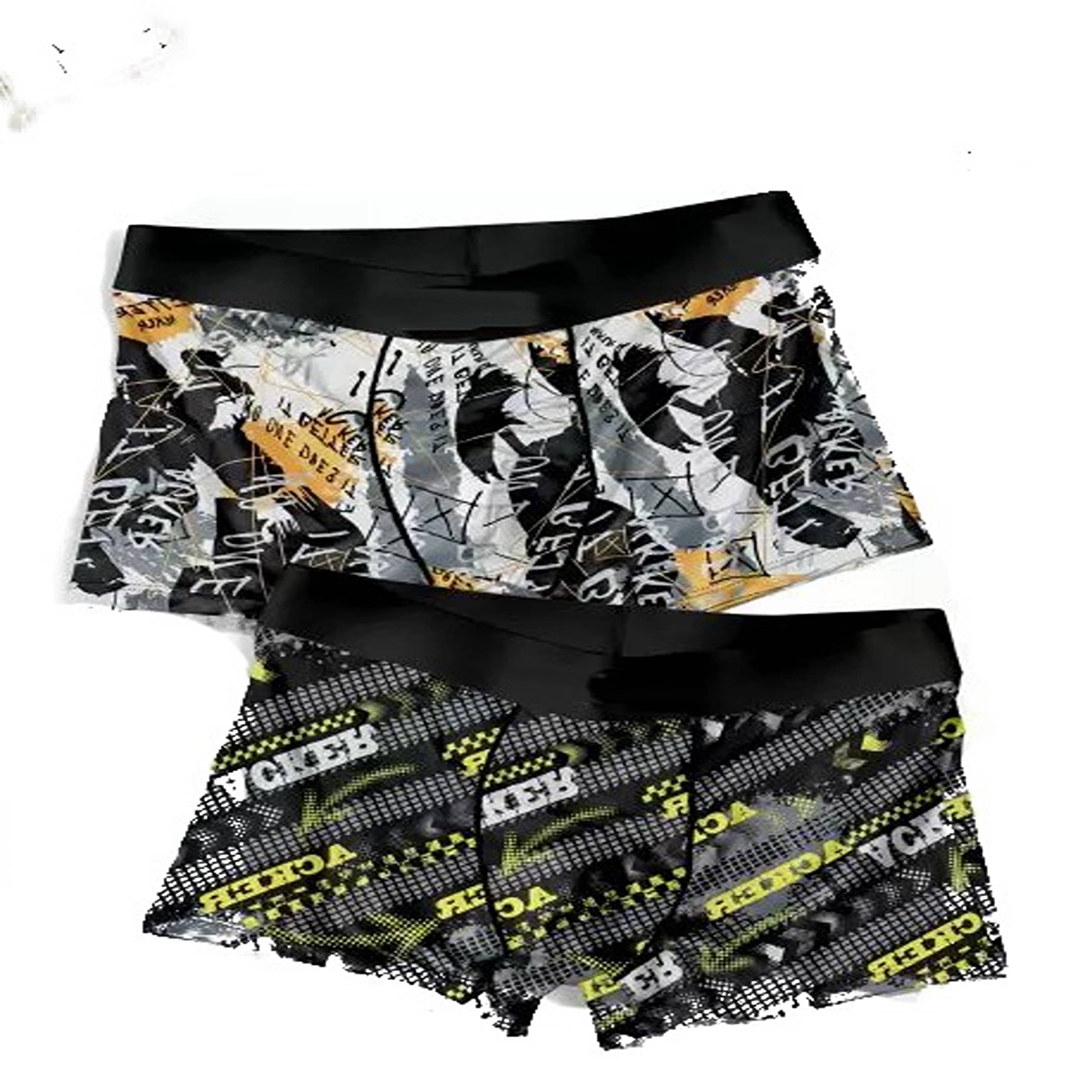 Cavenders Pack of 2 Nylon Trunks For Men's ( Multicolor )