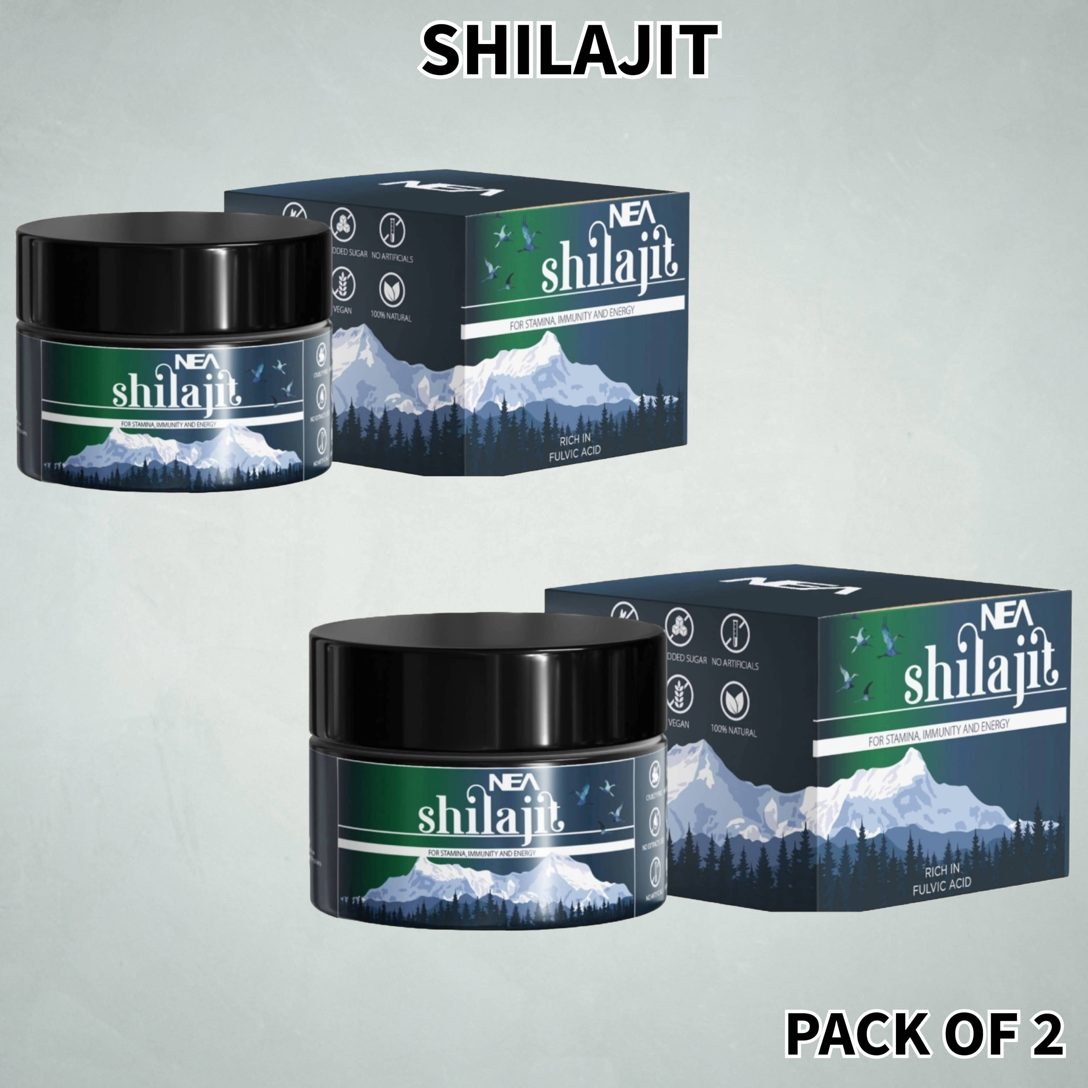 Nea Experience the Benefits of Pure Shilajit from the Himalayan Heights