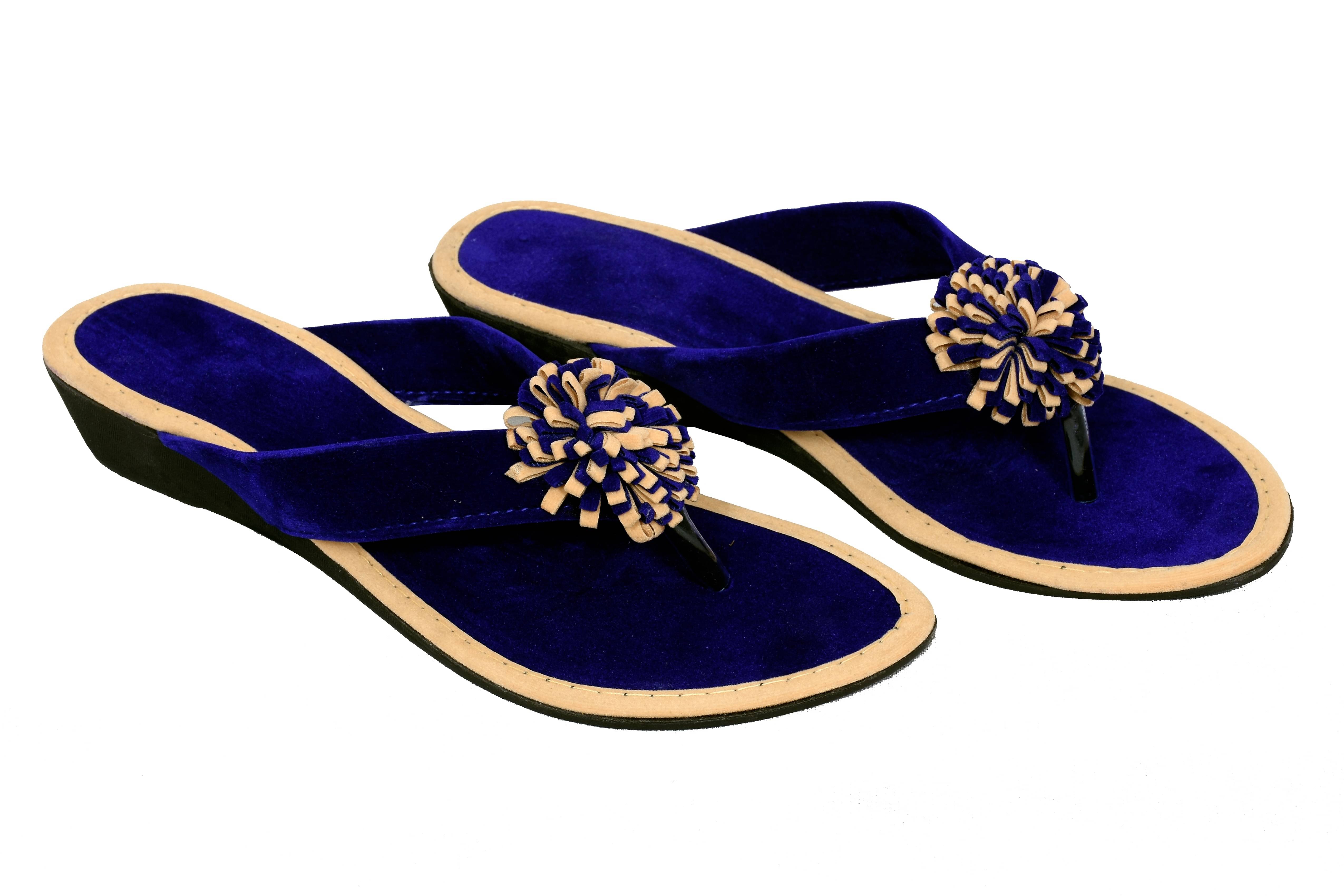 PM Traders Blue Women's Flats     			PM Traders Blue Women's Flats