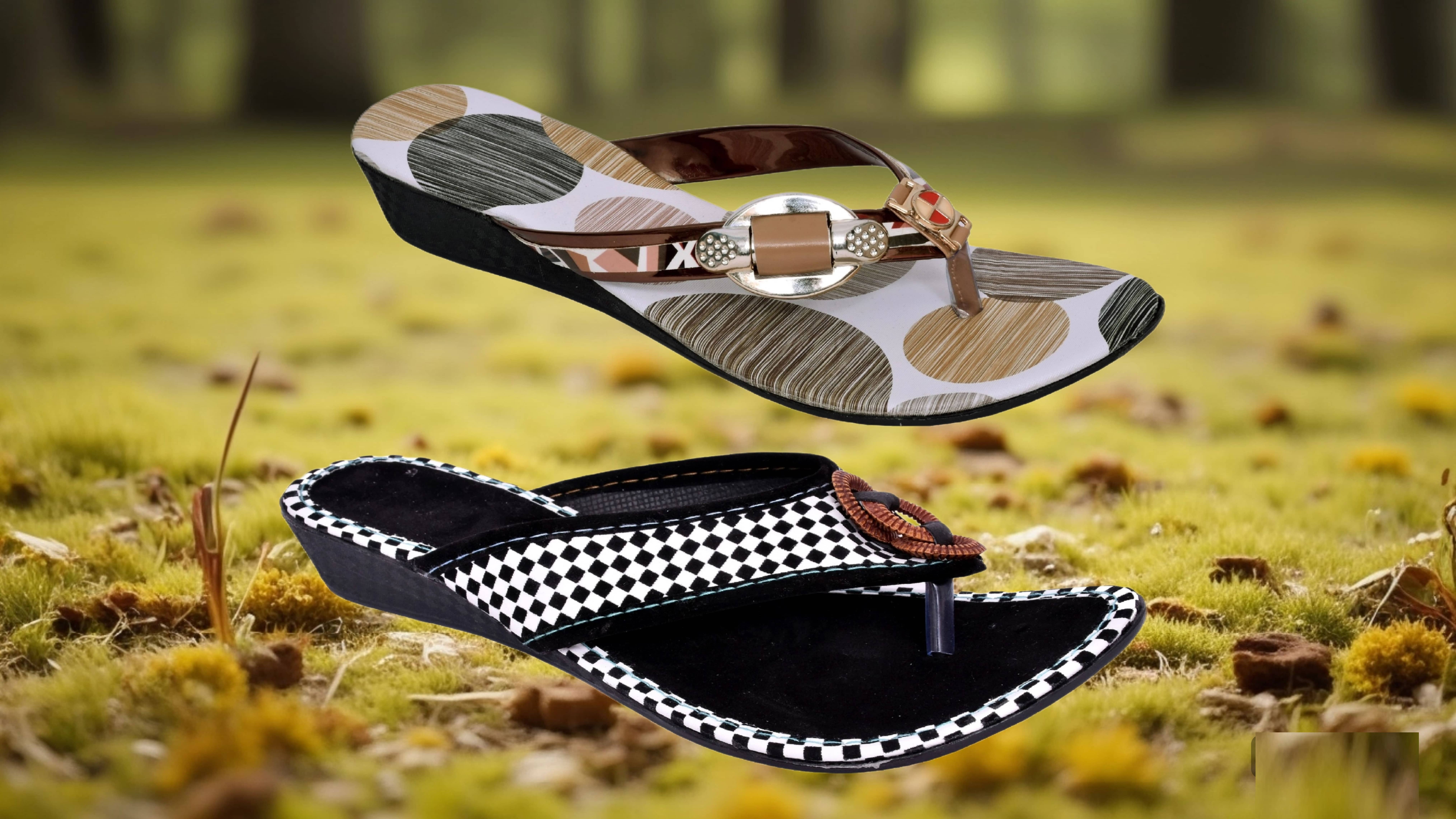 PM Traders Multi Color Women's Flats