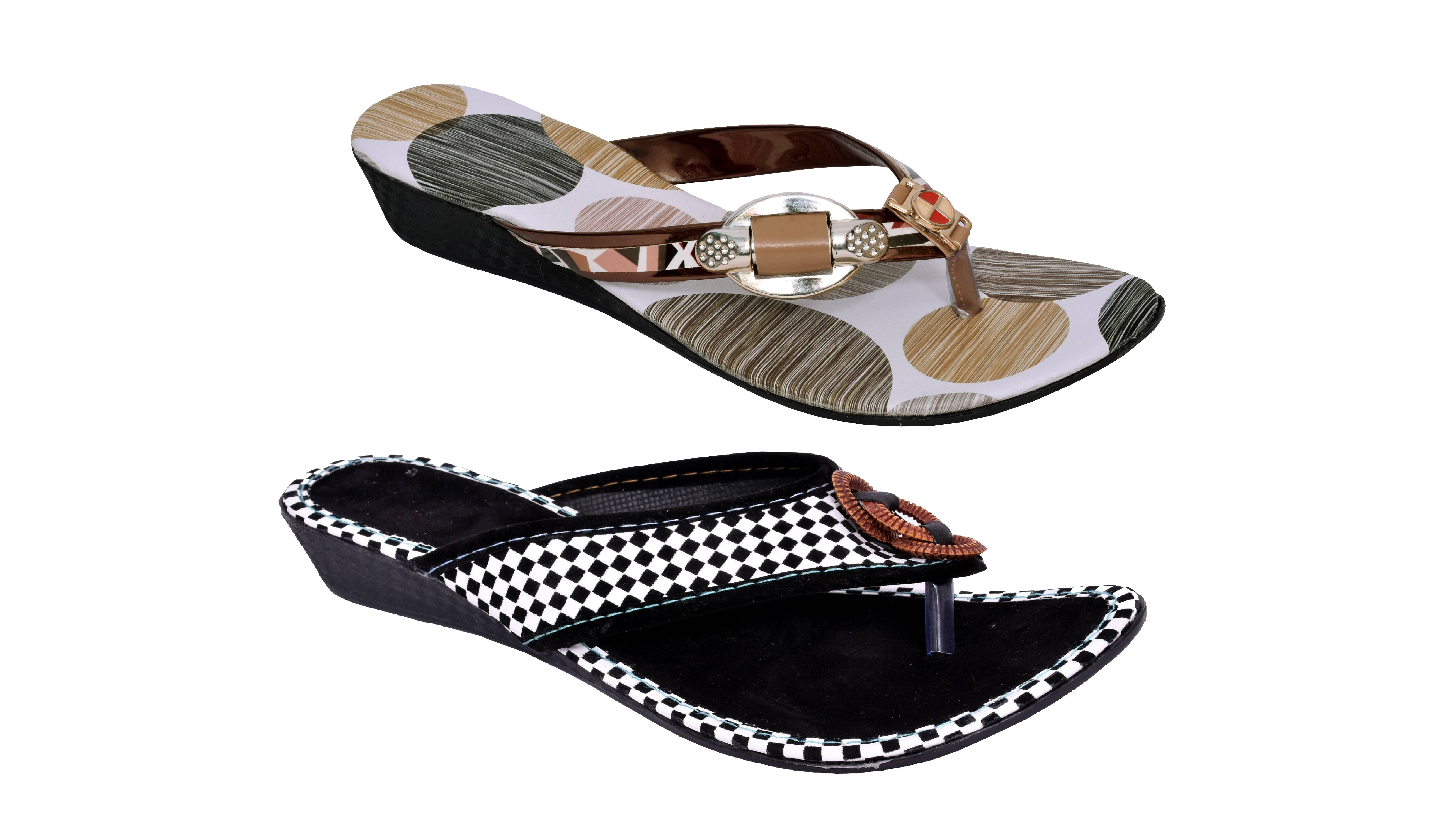 PM Traders Multi Color Women's Flats PM Traders Multi Color Women's Flats