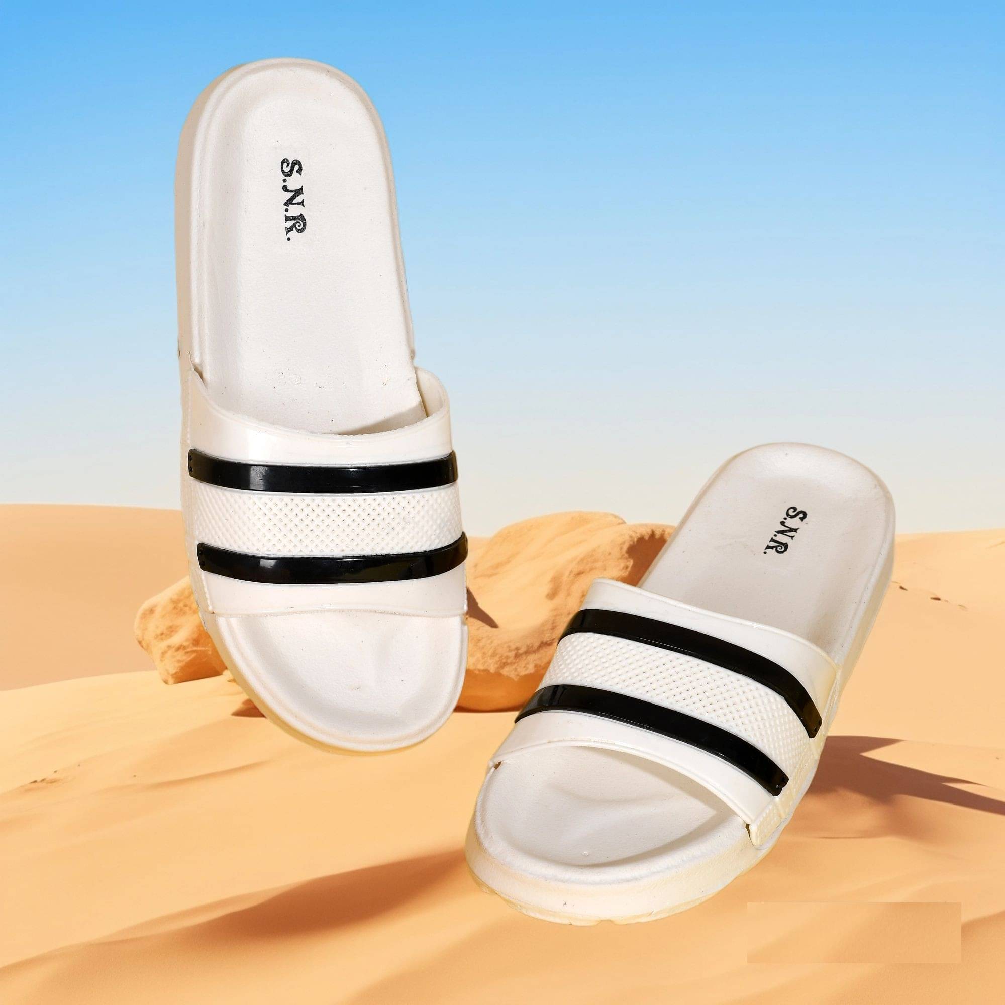PM Traders - White Men's Floater Sandals PM Traders - White Men's Floater Sandals