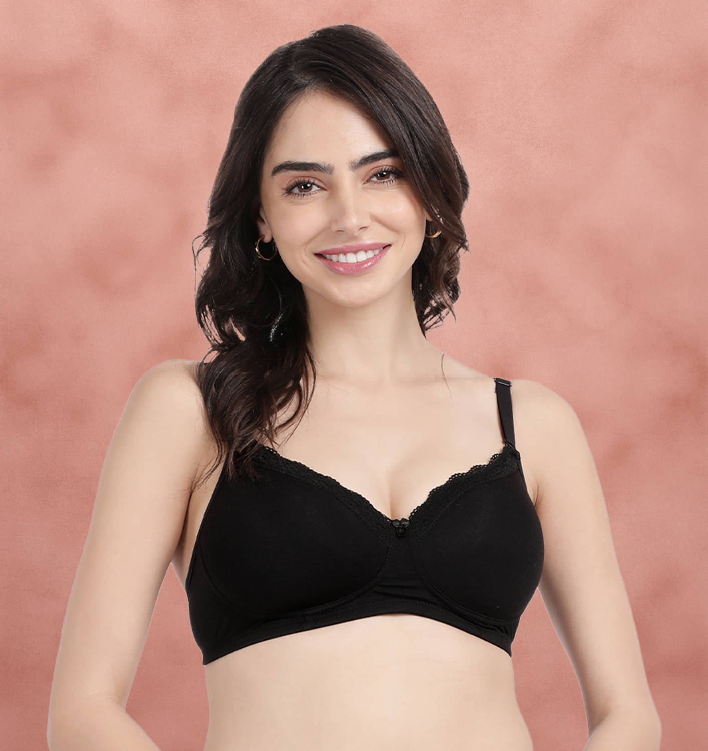 Susie Pack of 1 Cotton Lightly Padded T-Shirt Bra For Women ( Black ) Susie Pack of 1 Cotton Lightly Padded T-Shirt Bra For Women ( Black )