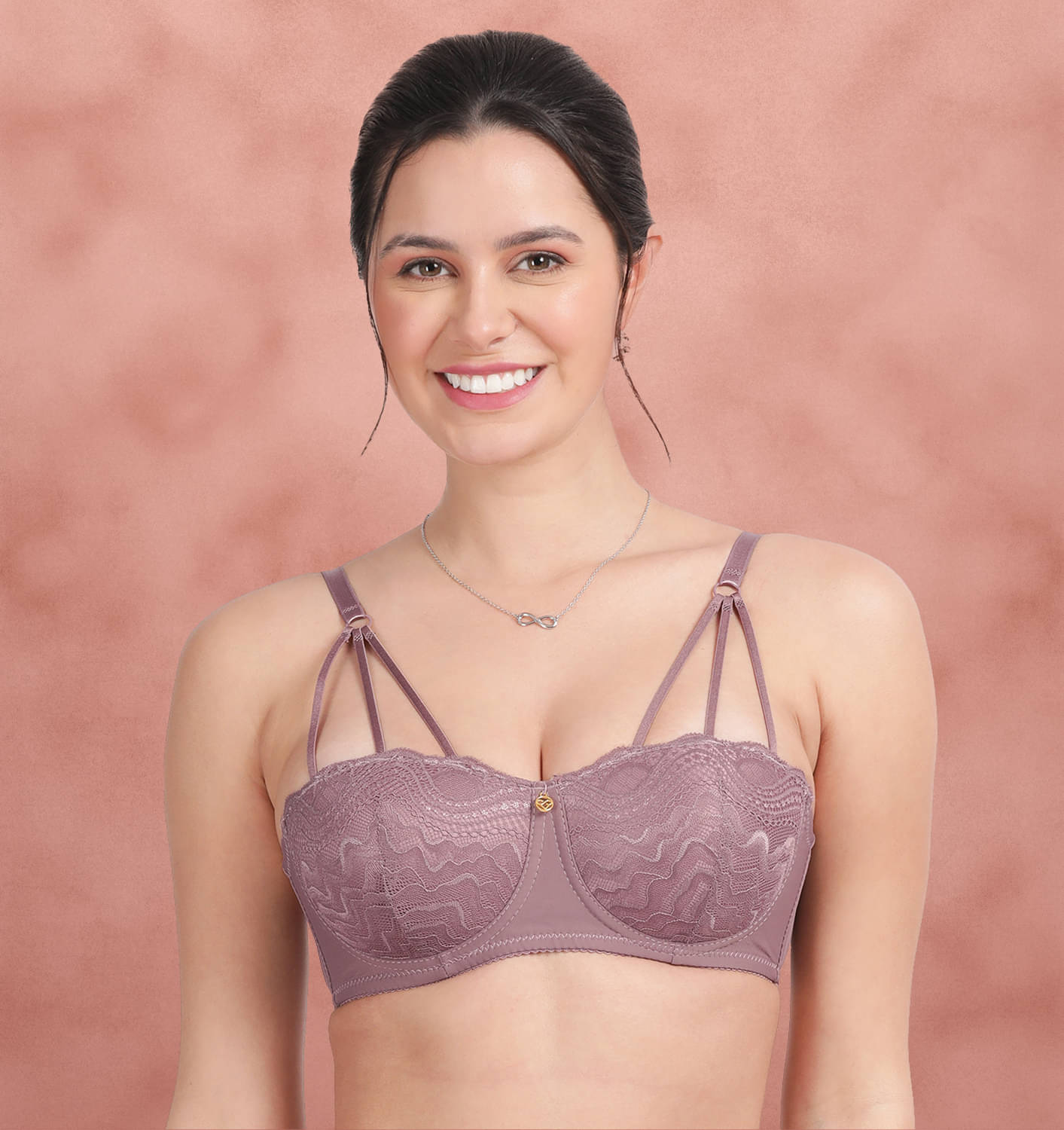 Susie Pack of 1 Nylon Lightly Padded T-Shirt Bra For Women ( Pink ) Susie Pack of 1 Nylon Lightly Padded T-Shirt Bra For Women ( Pink )