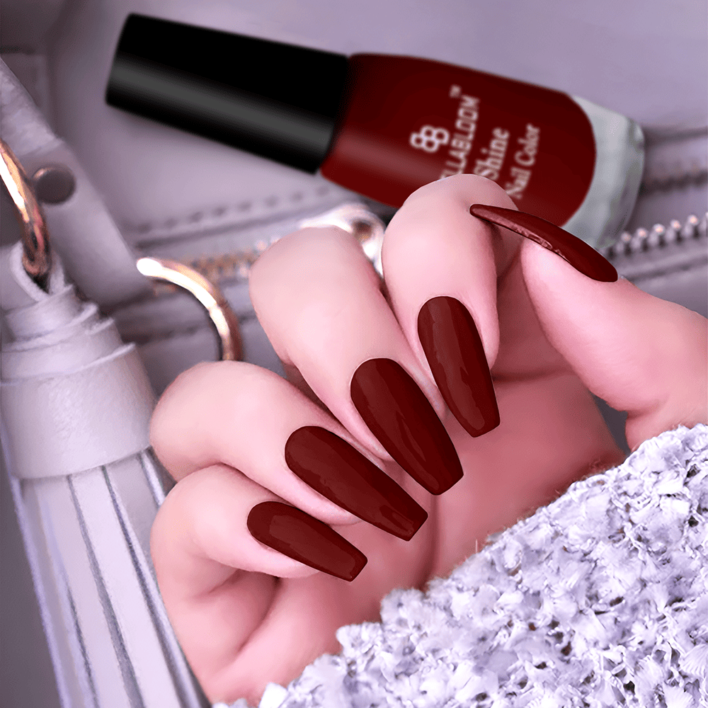     			BELLABLOOM Tan Glossy Nail Polish 5 ( Pack of 1 )