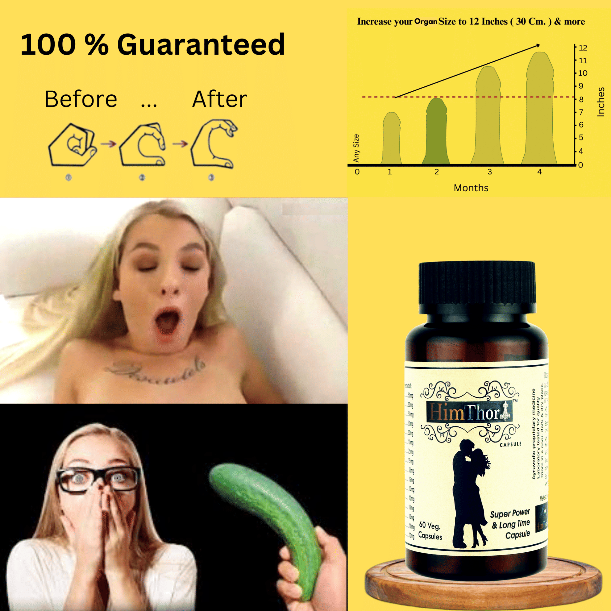Boost Male Organ Size, Vitality and Stamina Naturally – Peak Performance Formula for Men