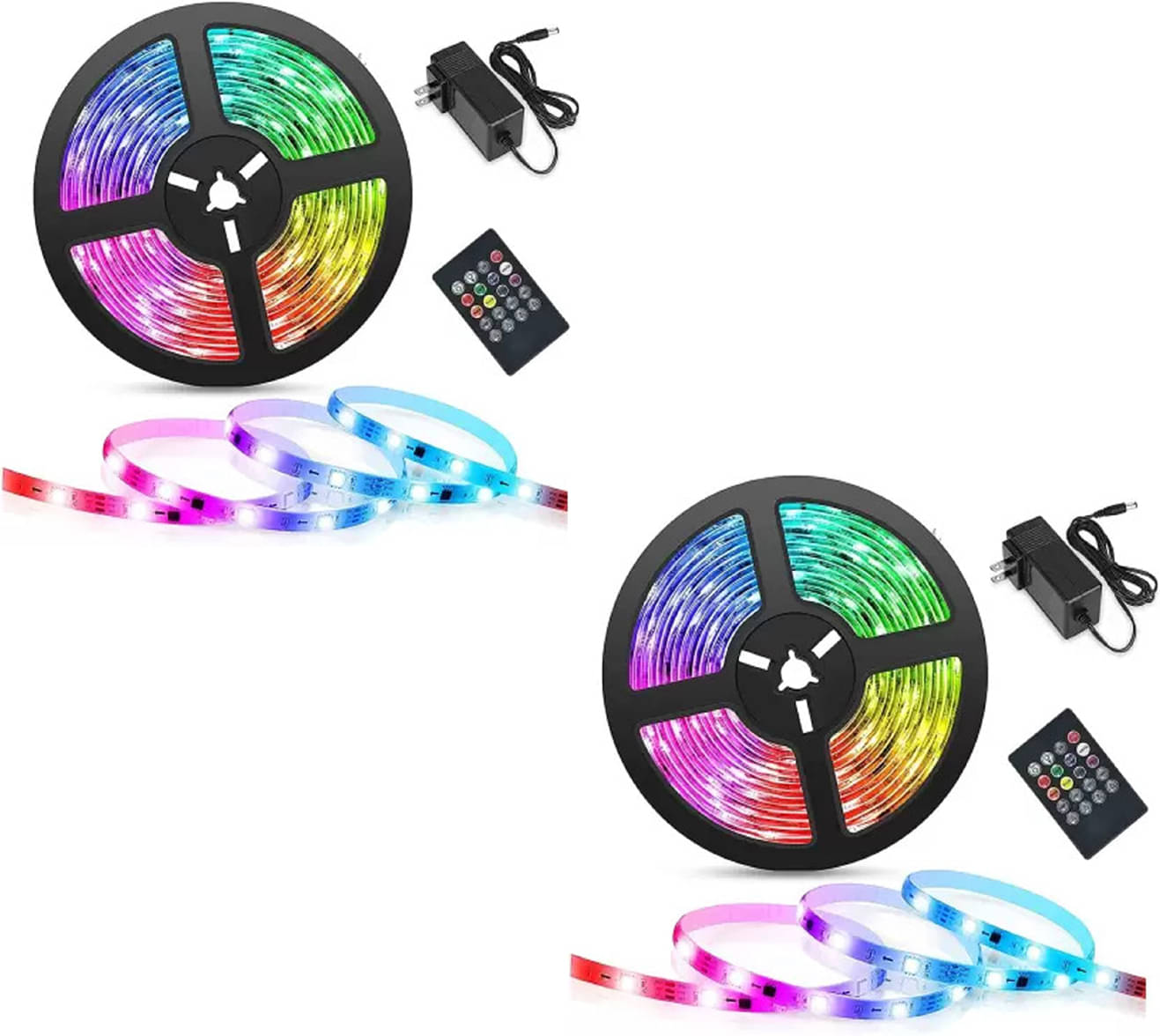     			Buylink Multicolor 5Mtr LED Strip ( Pack of 2 )