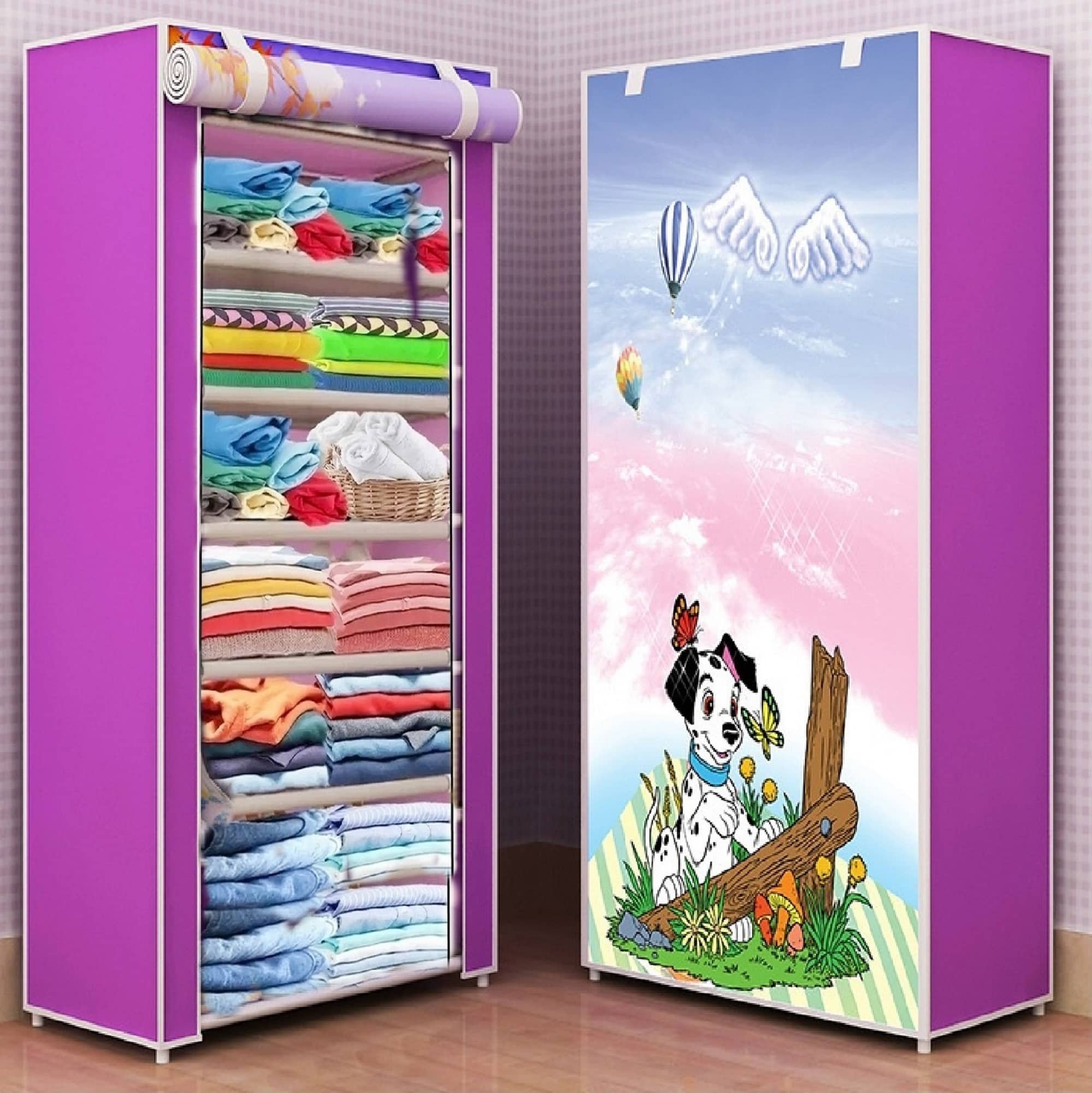 CMerchants Collapsible Wardrobes ( Pack of 1 )