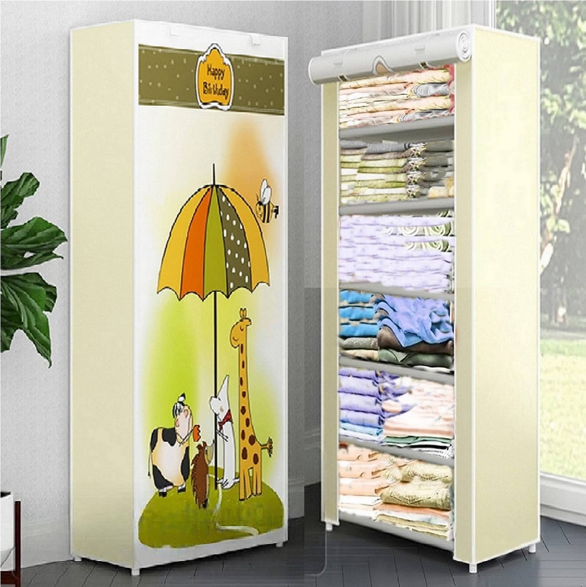 CMerchants Collapsible Wardrobes ( Pack of 1 )