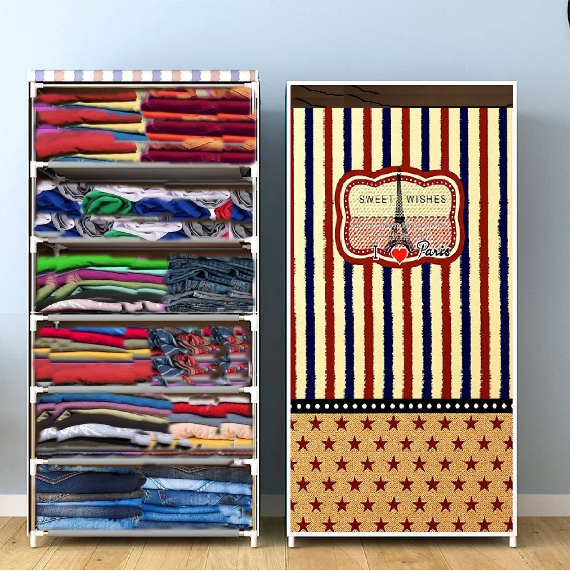 CMerchants Collapsible Wardrobes ( Pack of 1 )